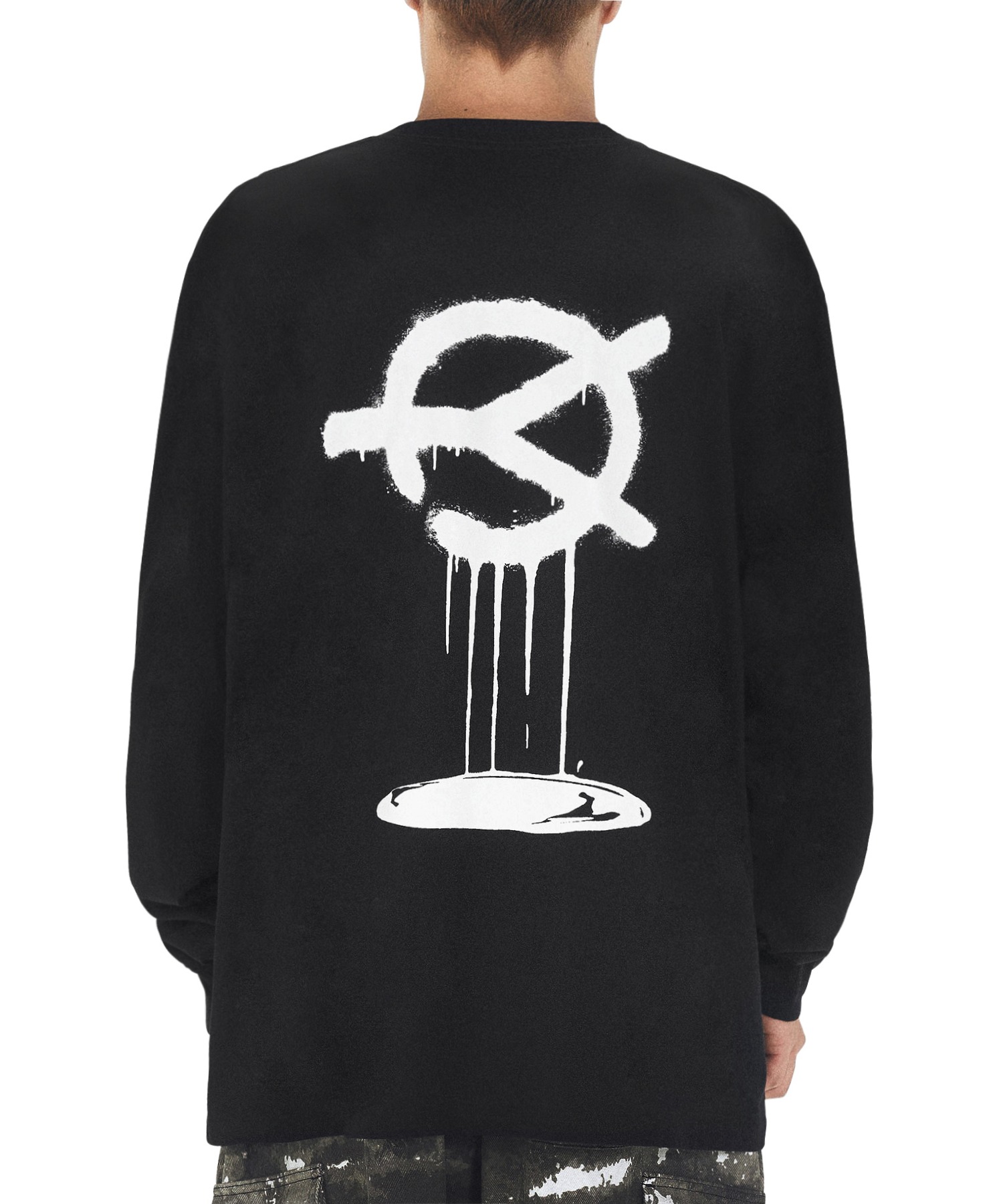 OY/オーワイ』 SPRAY DRIP LONG SLEEVE/スプレードリップ長袖