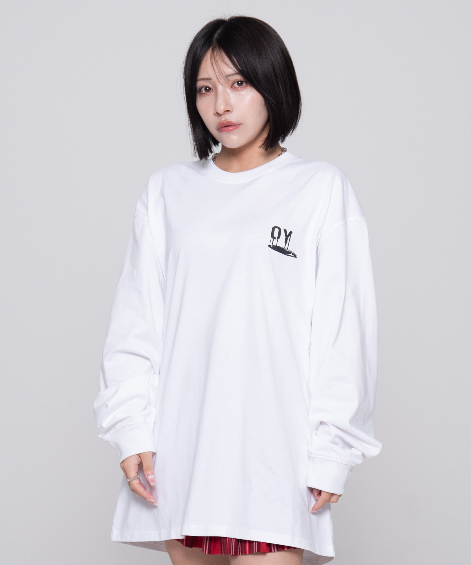 OY/オーワイ』 SPRAY DRIP LONG SLEEVE/スプレードリップ長袖