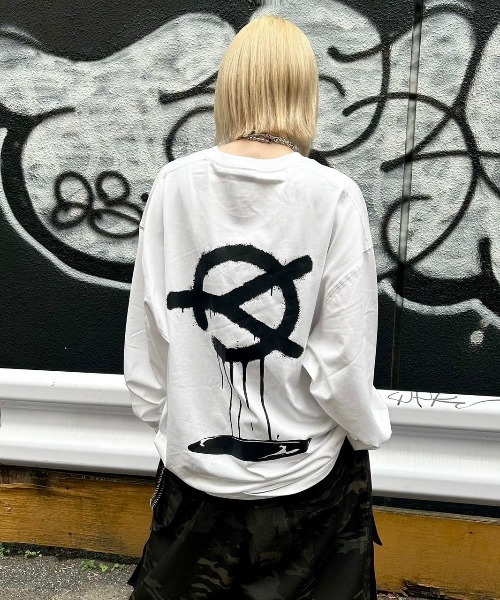 ★OY★SPREAD LOGO LONG SLEEVE-DUST GREY★正規品/韓国直送料込 OY (오와이) Ι OPENYARD