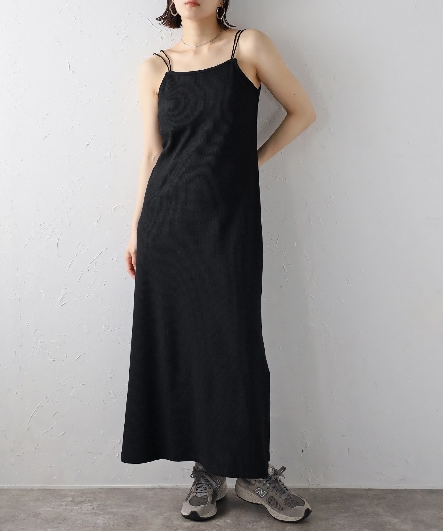 model：H163 着用サイズ：FREE