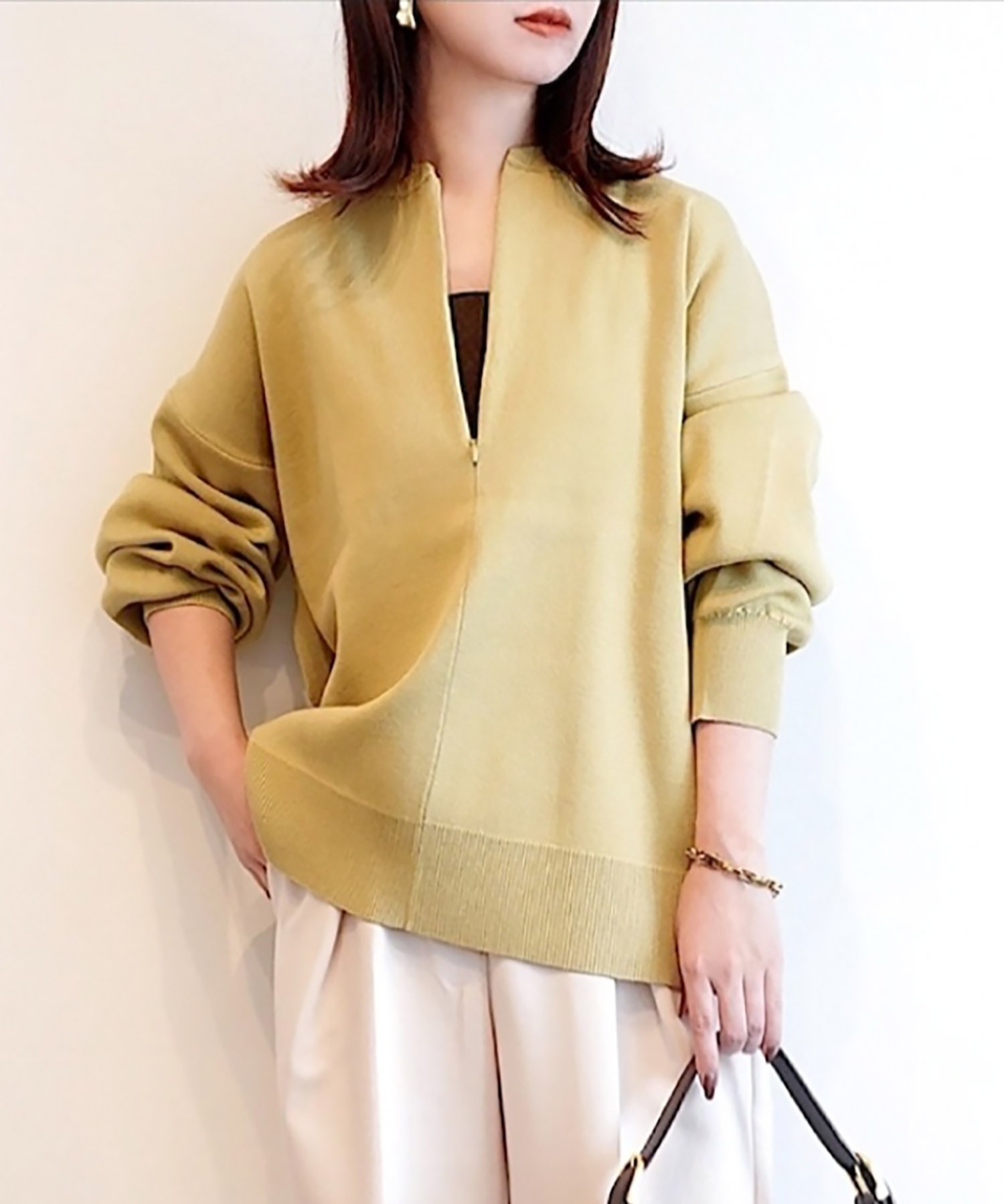 フロント2wayニットプルオーバー Emma Taylor│STYLEDOOR