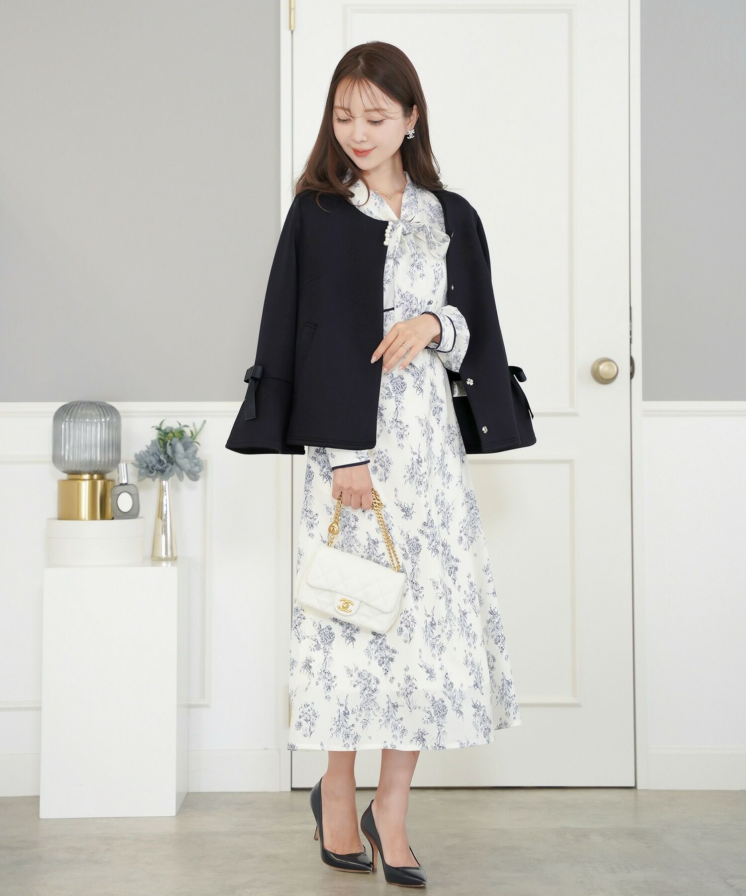 リボン バタフライ ライトアウター le reve vaniller