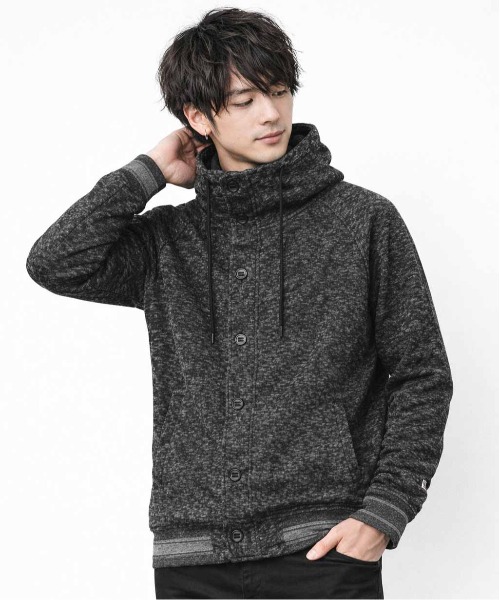 [JEMORGAN] Night Free-Borium Neck ZIP High — куртка с высоким воротником и молнией
