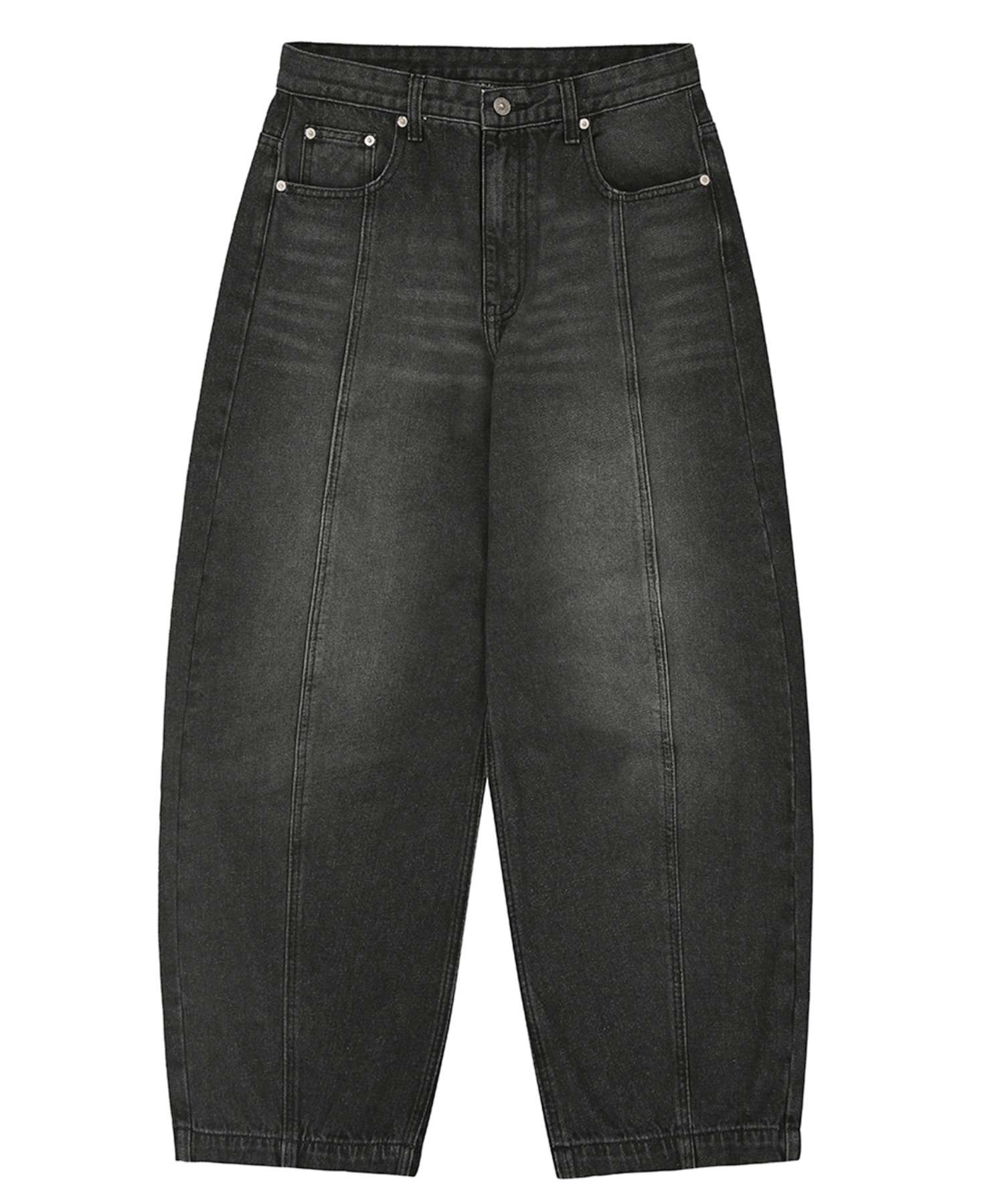 OY/オーワイ』 WIDE VOLUME WASHED DENIM PANTS/ウォッシュド