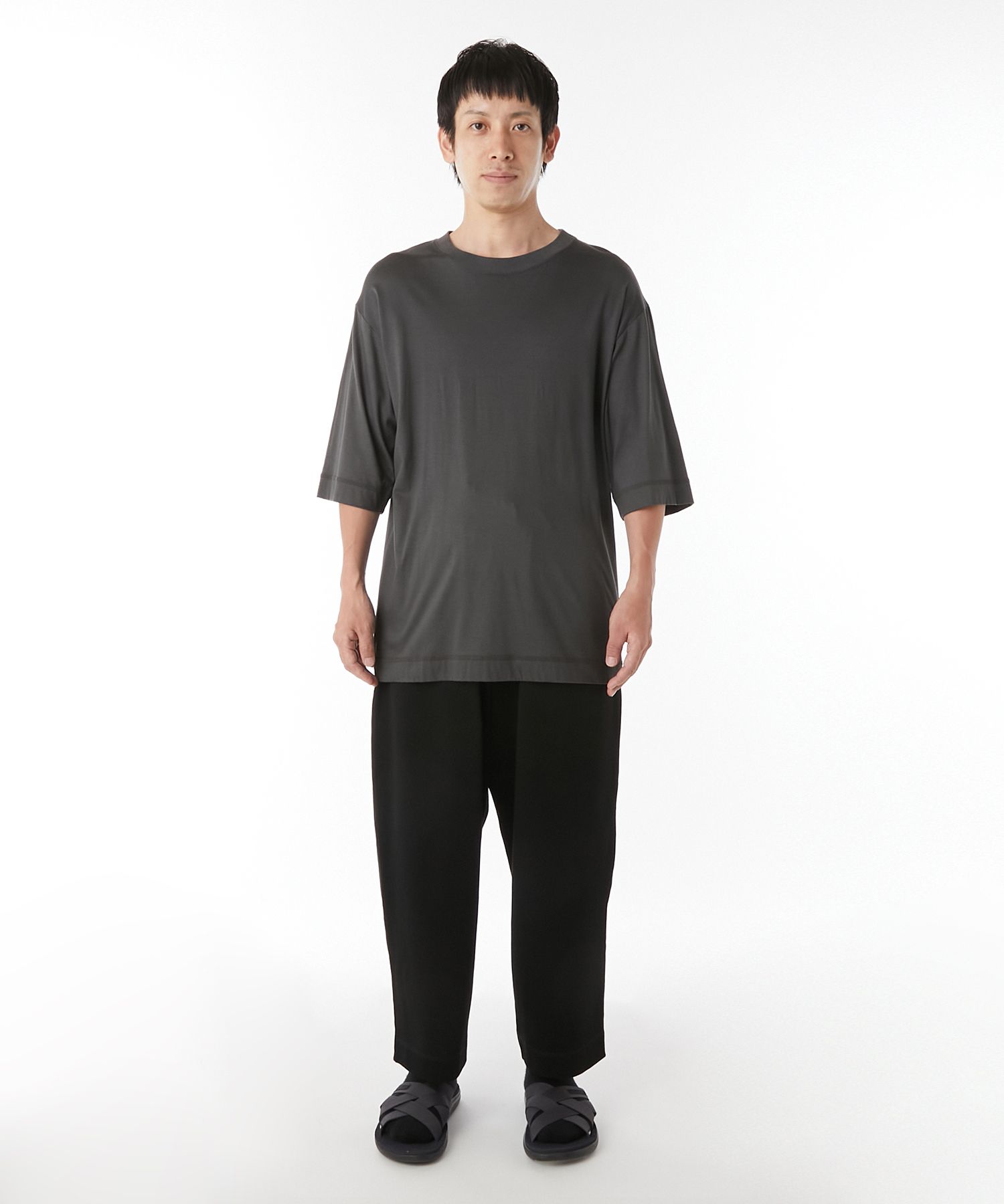 CREW NECK HALF SLEEVE T-SHIRT N.HOOLYWOOD UNDER SUMMIT WEAR│N