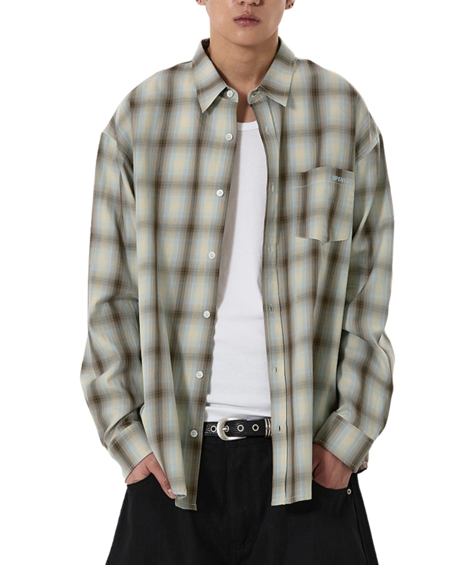 OY/オーワイ』FADEOUT CHECK SHIRT/フェイドアウトチェックシャツ OY