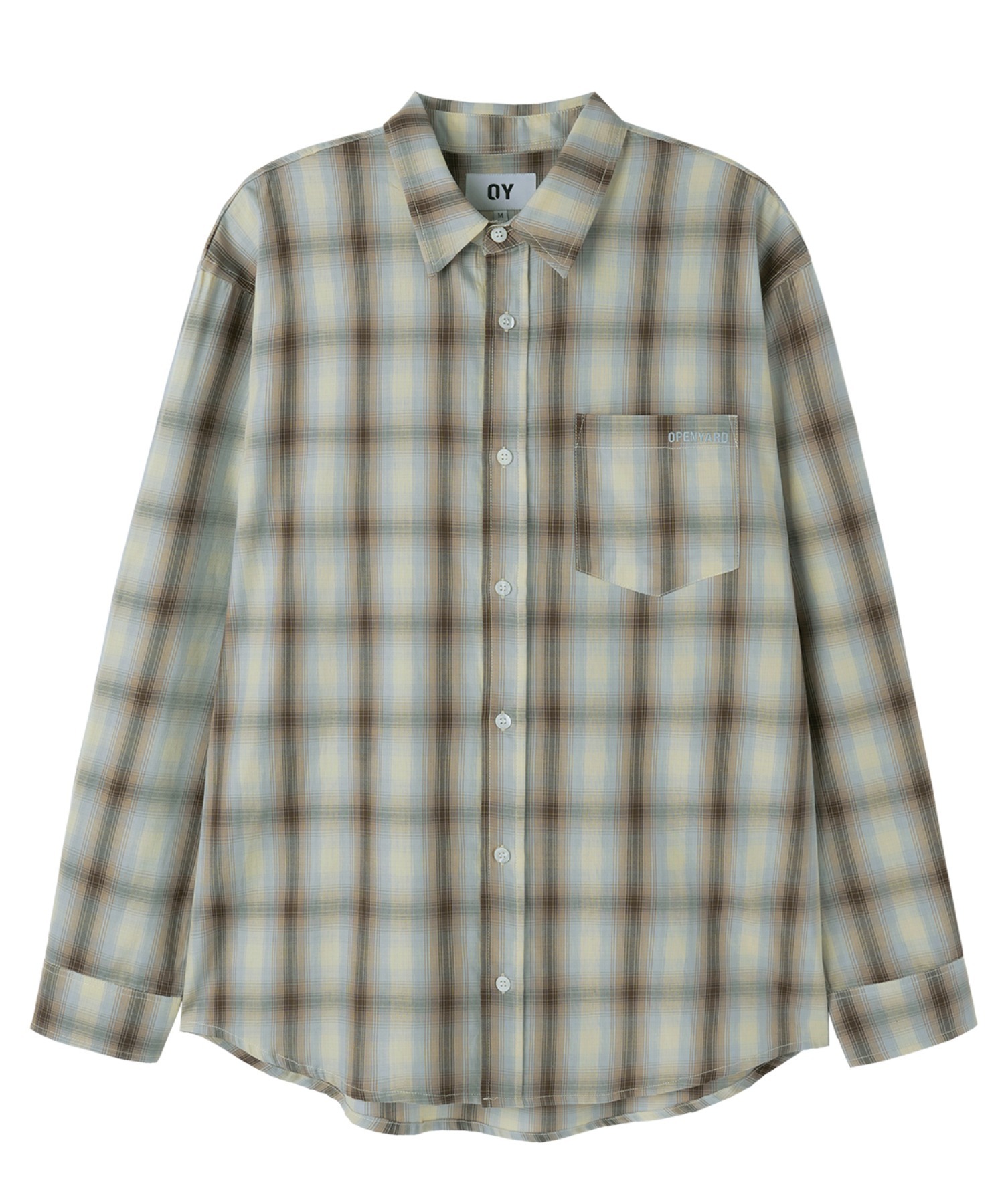 OY/オーワイ』FADEOUT CHECK SHIRT/フェイドアウトチェックシャツ OY
