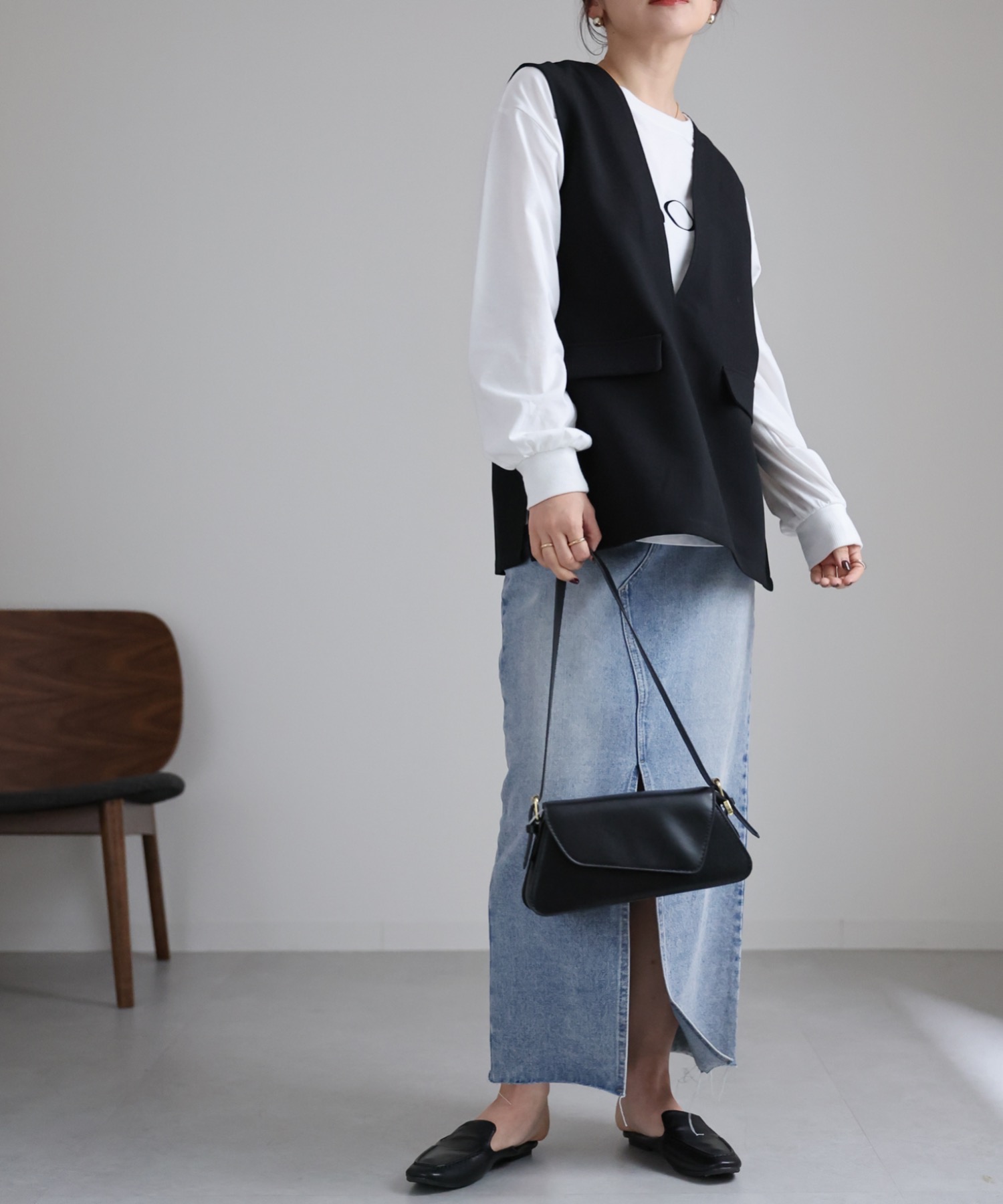 model:162cm  着用サイズ:Mサイズ