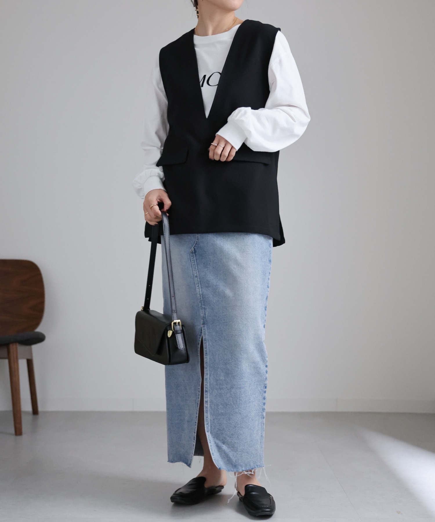 model:162cm  着用サイズ:Mサイズ