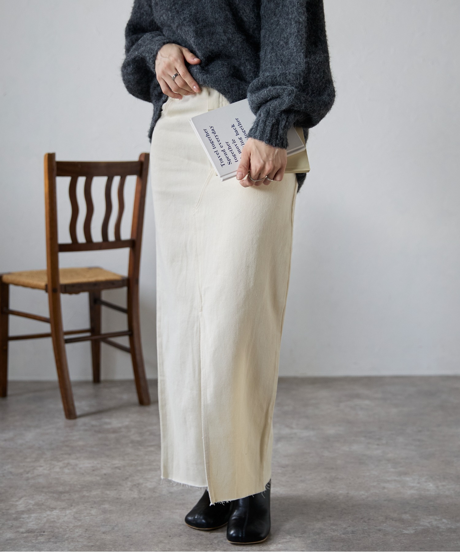 model:158cm  着用サイズ:Mサイズ