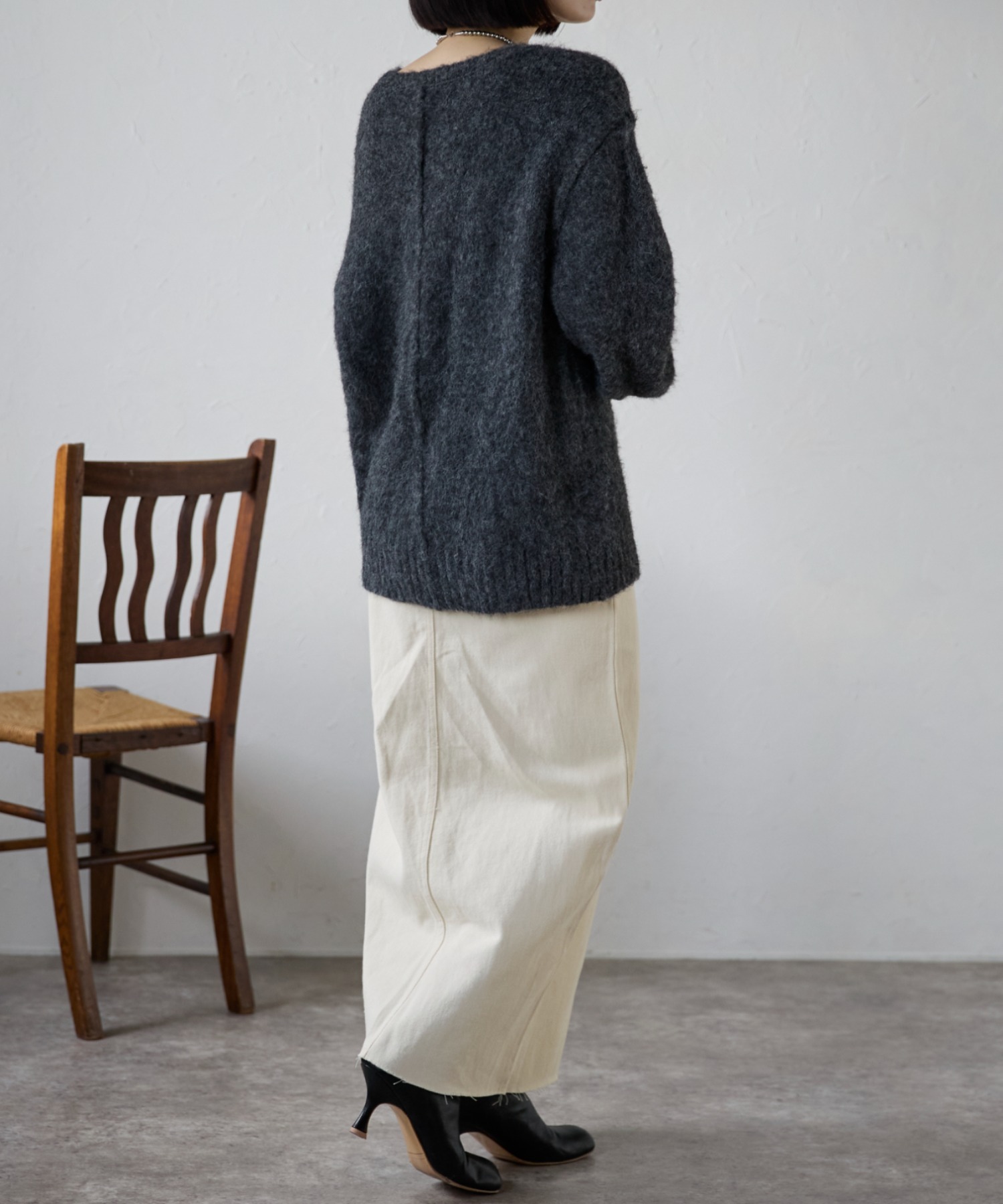 model:158cm  着用サイズ:Mサイズ