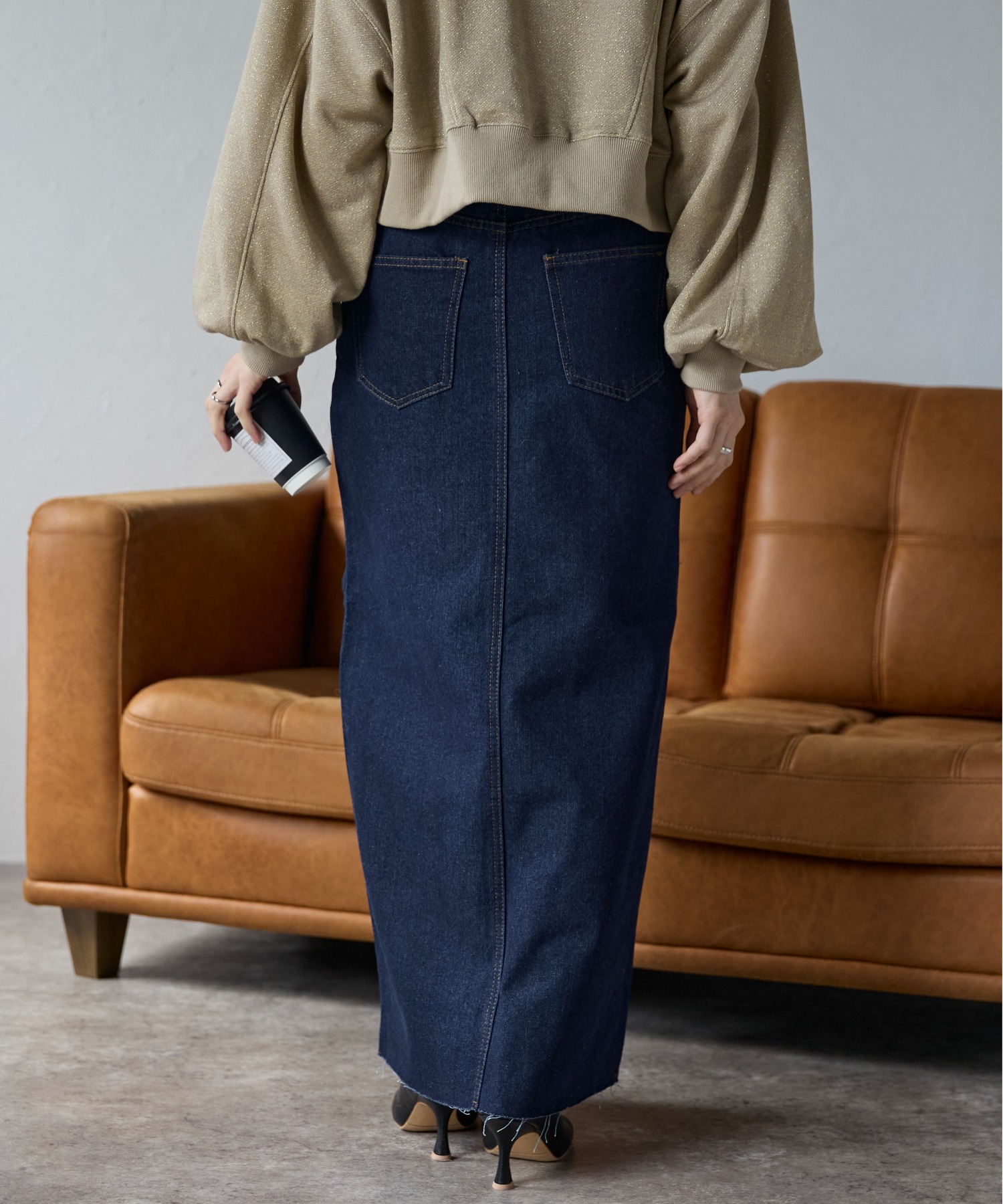model:158cm  着用サイズ:Mサイズ