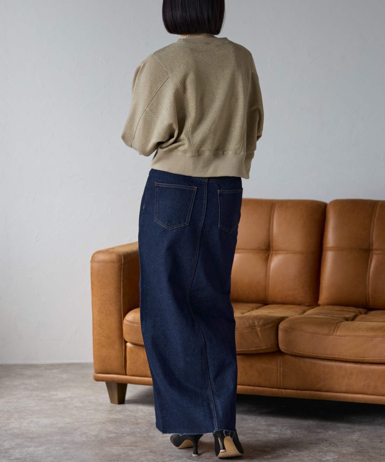 model:158cm  着用サイズ:Mサイズ