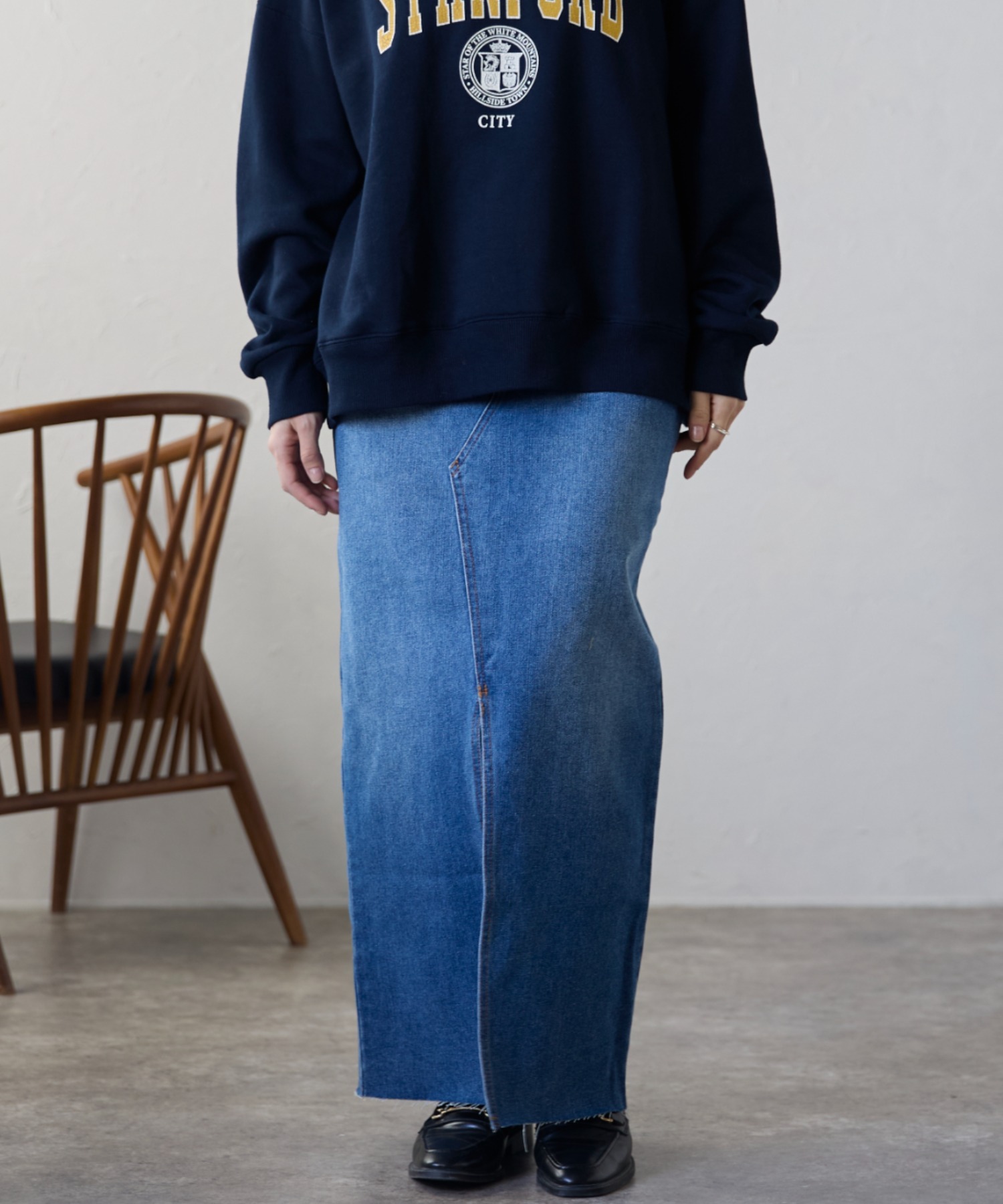 model:158cm  着用サイズ:Mサイズ