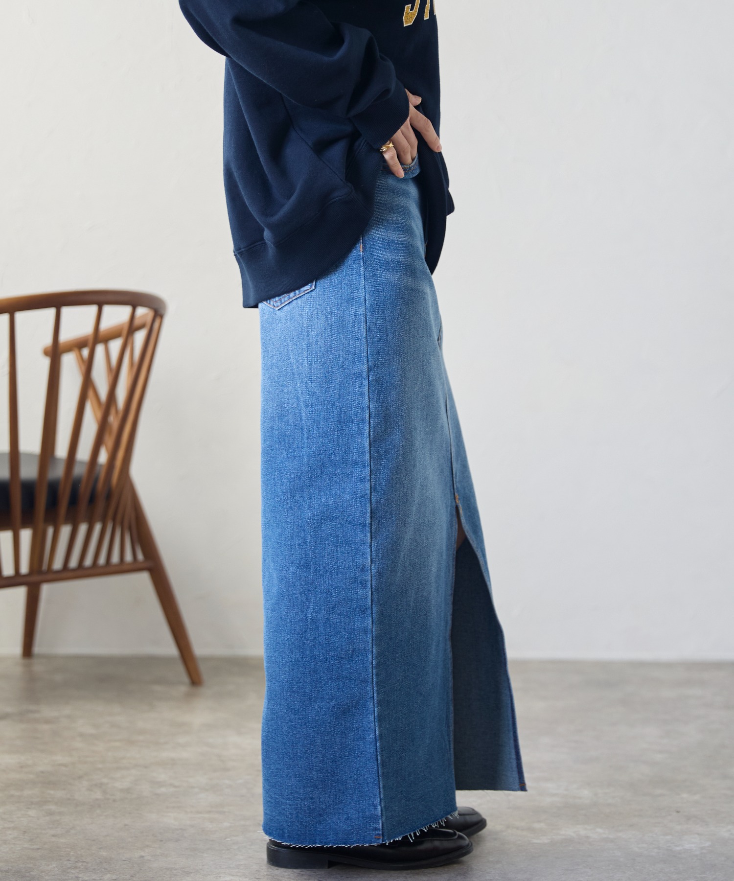 model:158cm  着用サイズ:Mサイズ