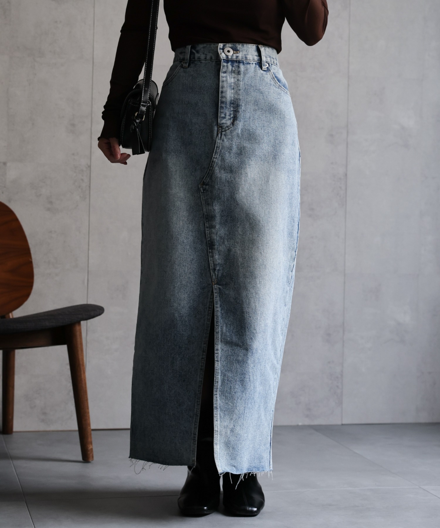 model：156cm 着用サイズ：Mサイズ