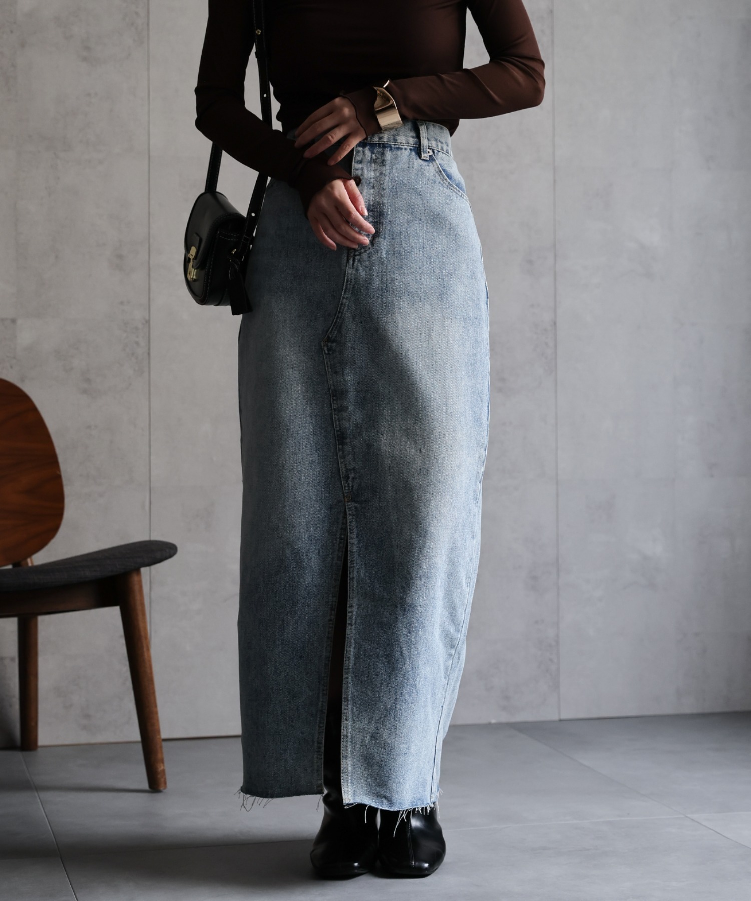 model：156cm 着用サイズ：Mサイズ