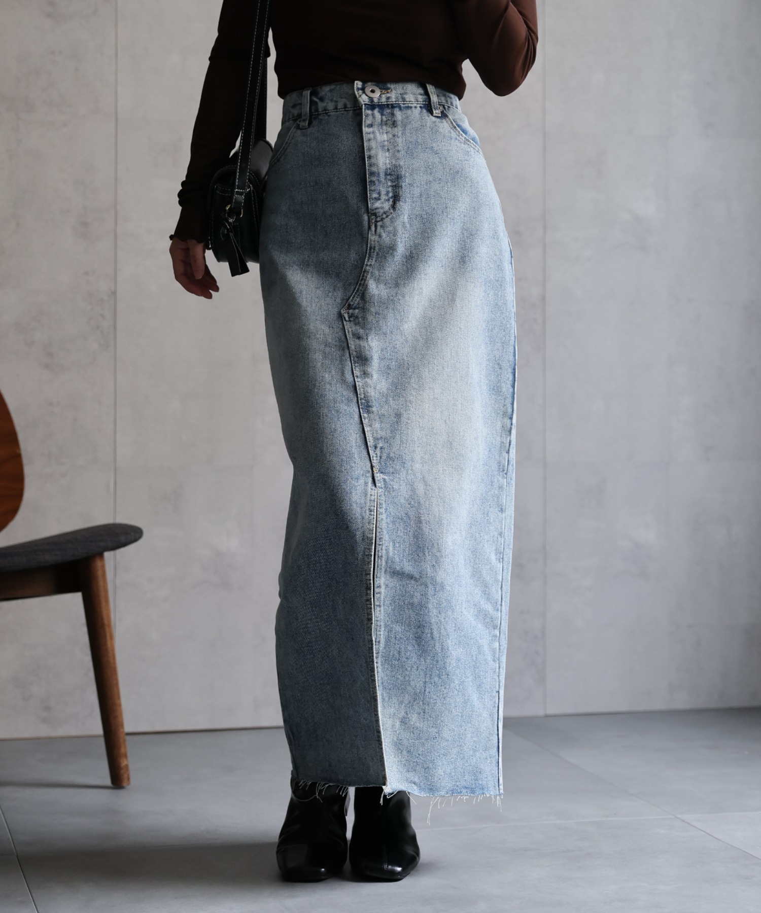 model：156cm 着用サイズ：Mサイズ