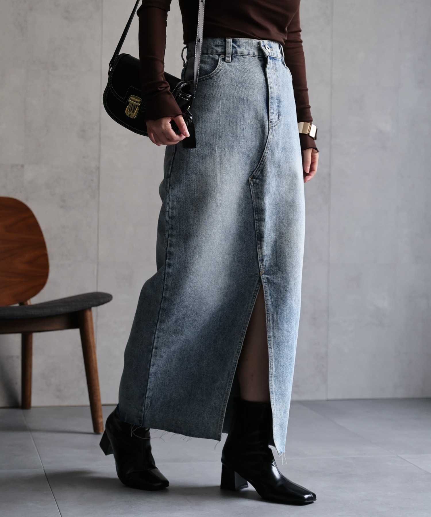 model：156cm 着用サイズ：Mサイズ