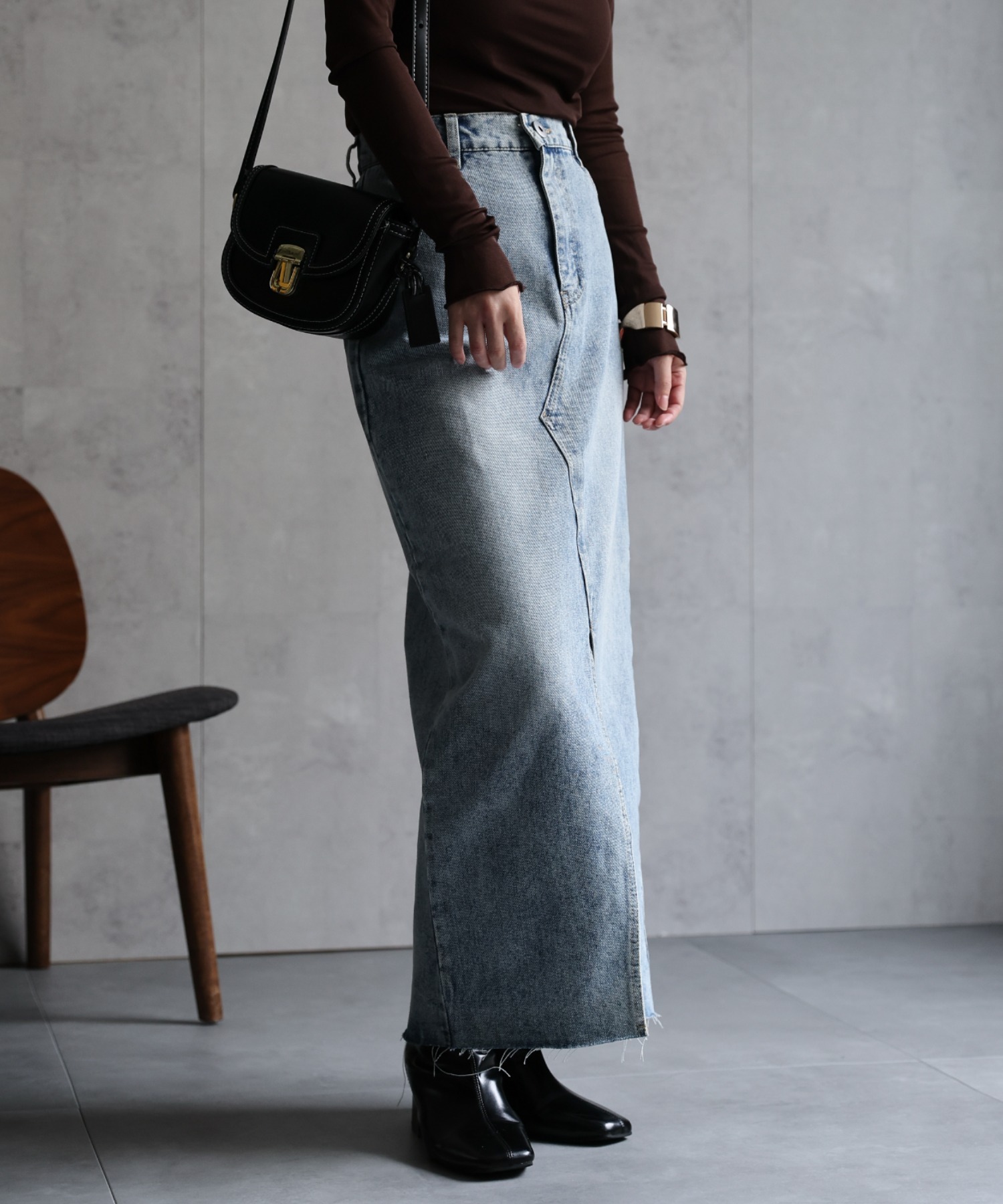 model：156cm 着用サイズ：Mサイズ