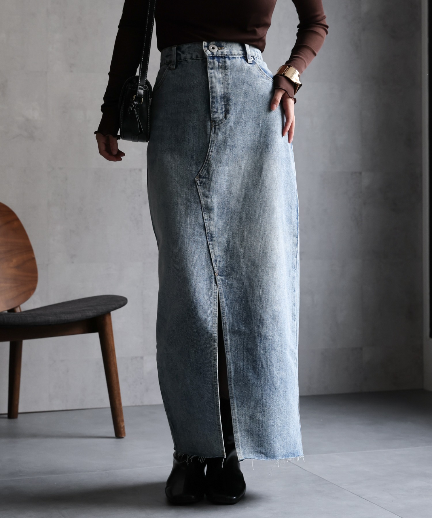 model：156cm 着用サイズ：Mサイズ