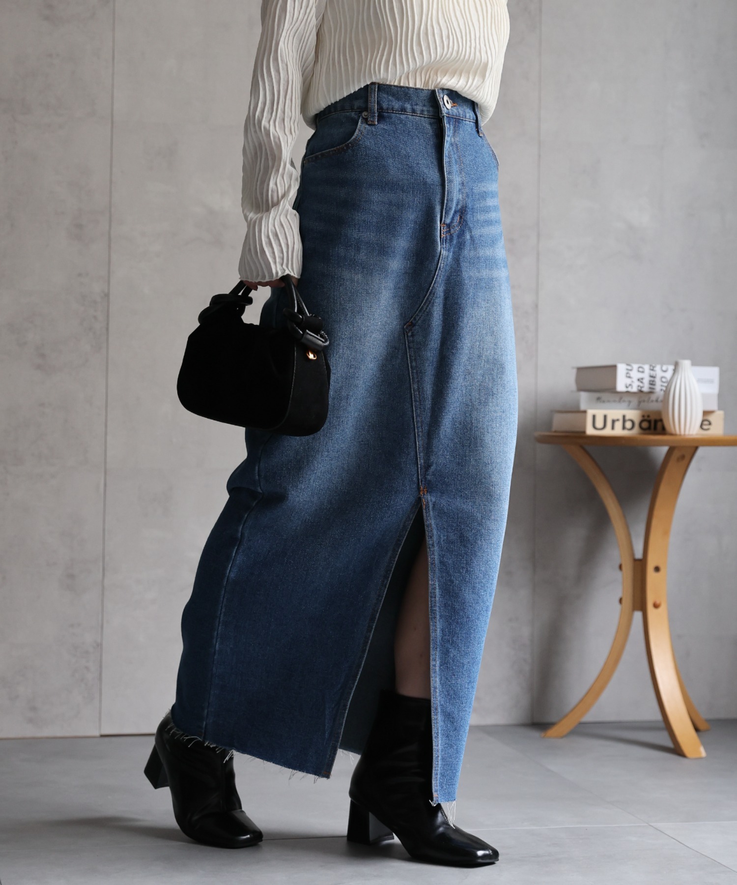 model：156cm 着用サイズ：Mサイズ