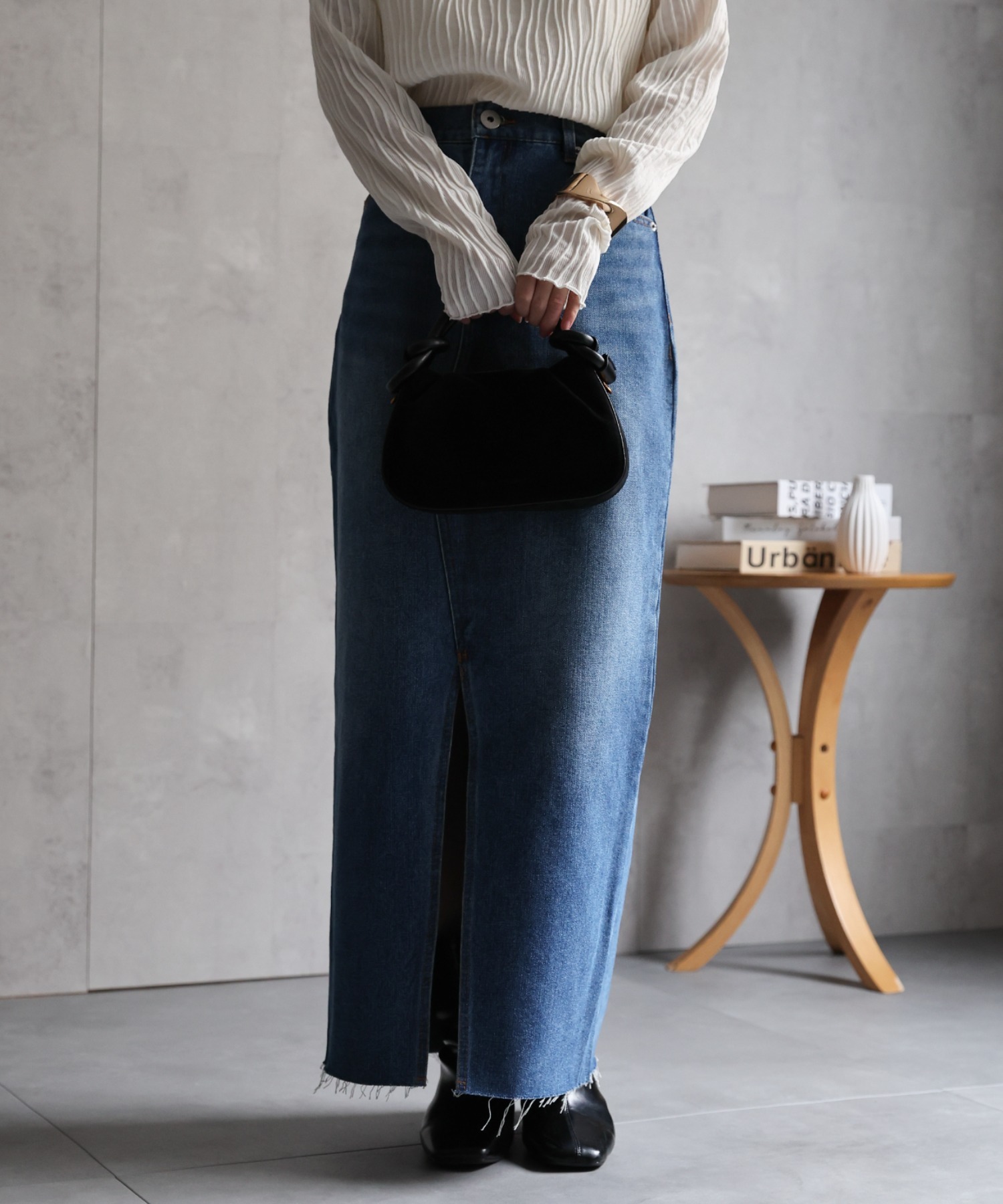 model：156cm 着用サイズ：Mサイズ