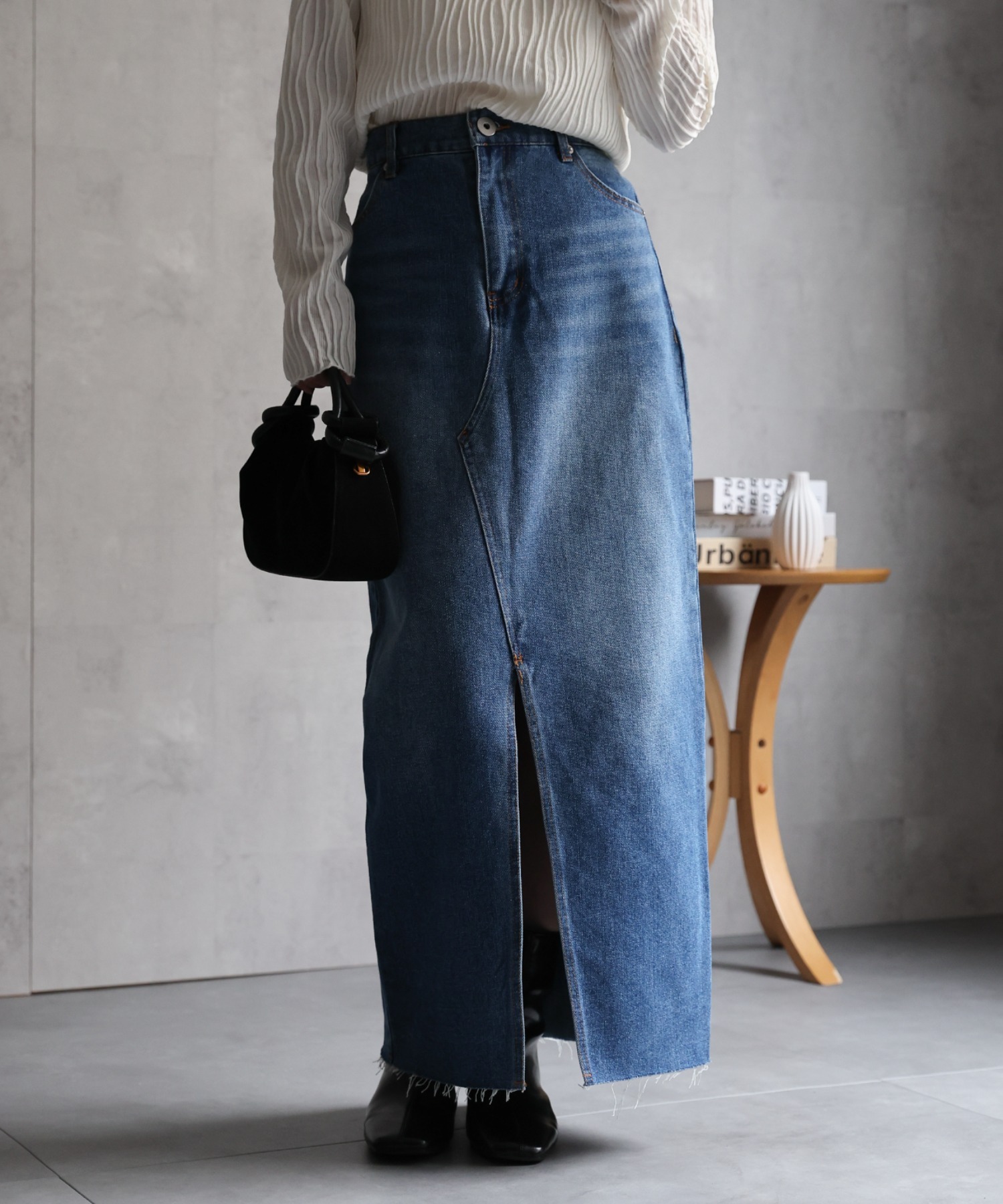 model：156cm 着用サイズ：Mサイズ
