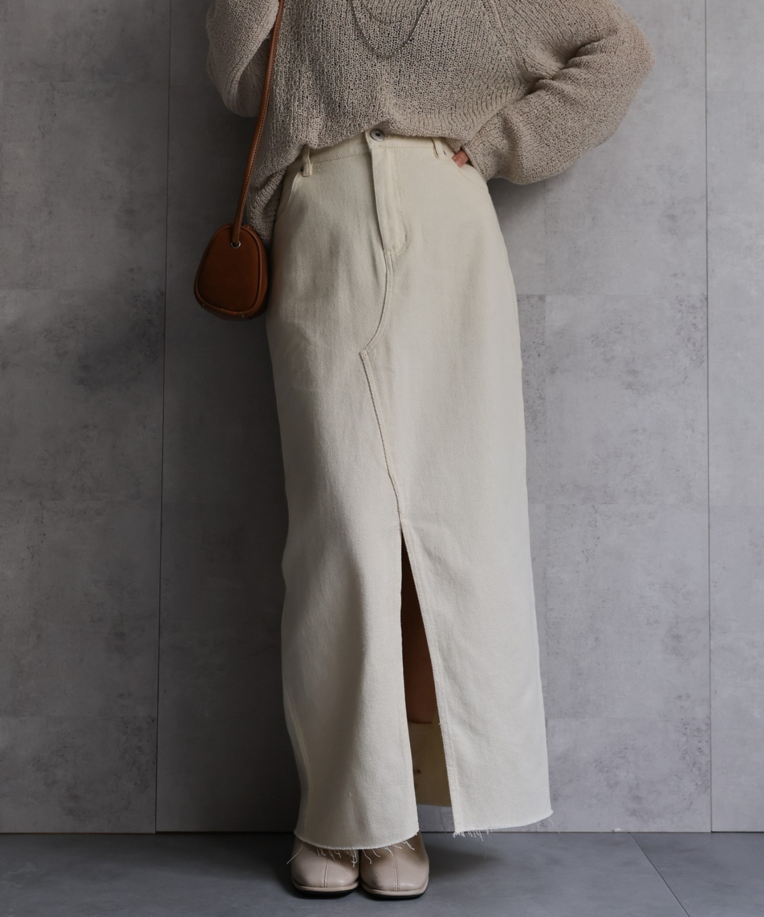 model：156cm 着用サイズ：Mサイズ