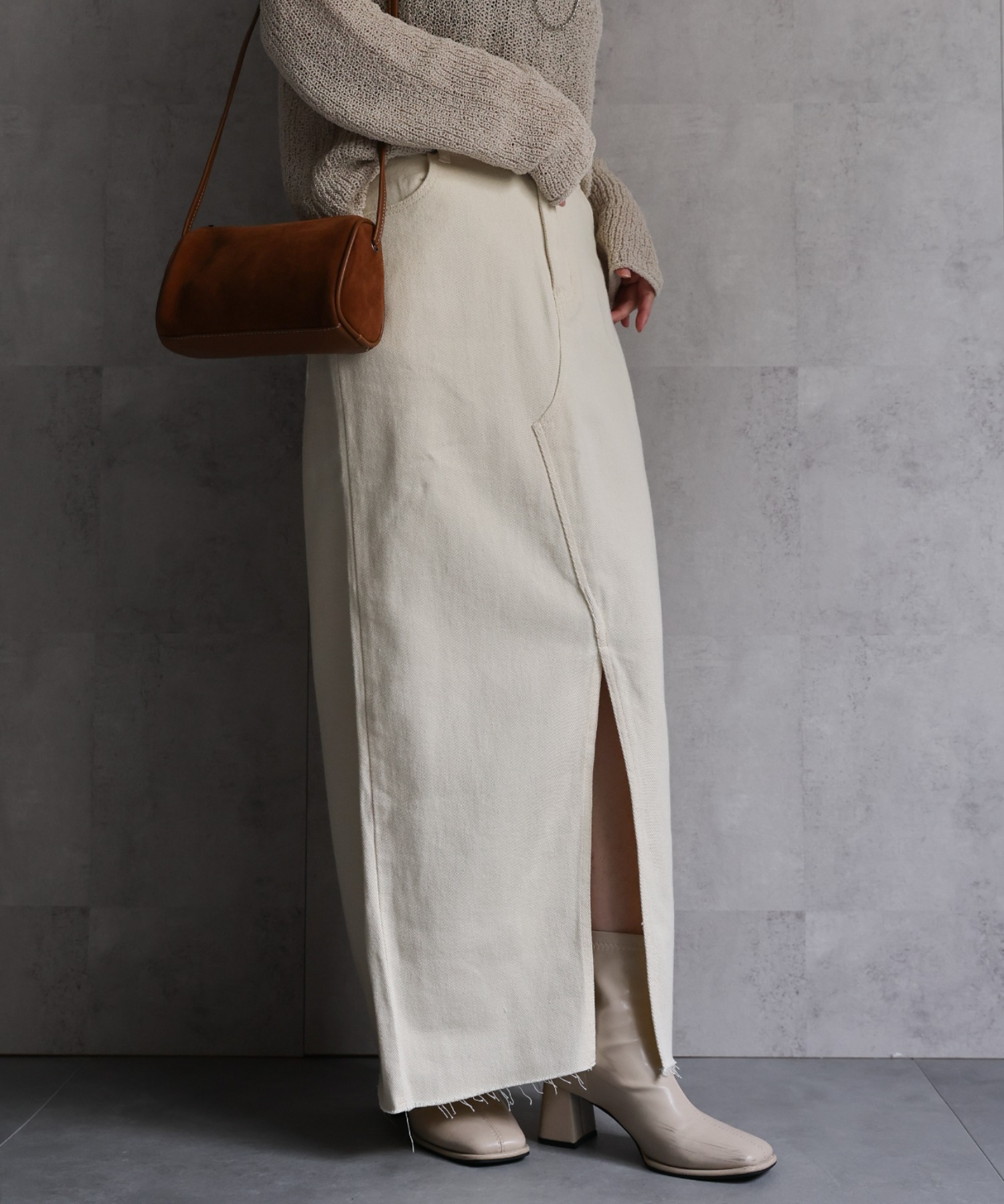 model：156cm 着用サイズ：Mサイズ