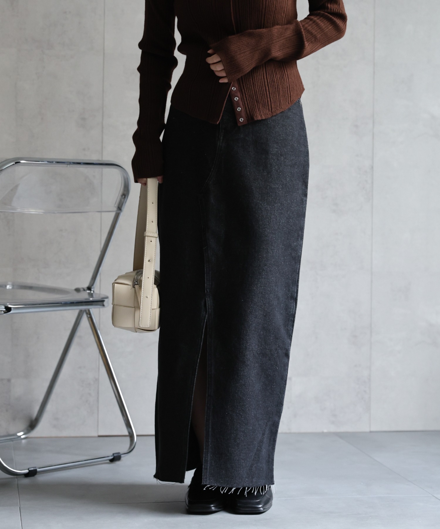model：156cm 着用サイズ：Mサイズ