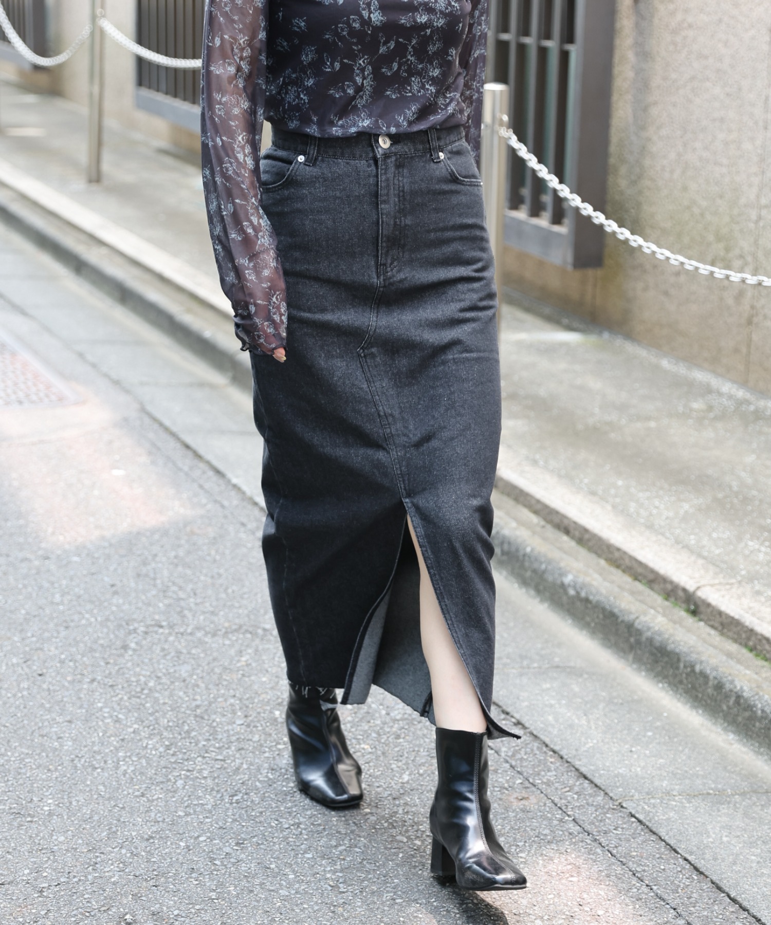 model:162cm  着用サイズ:Mサイズ
