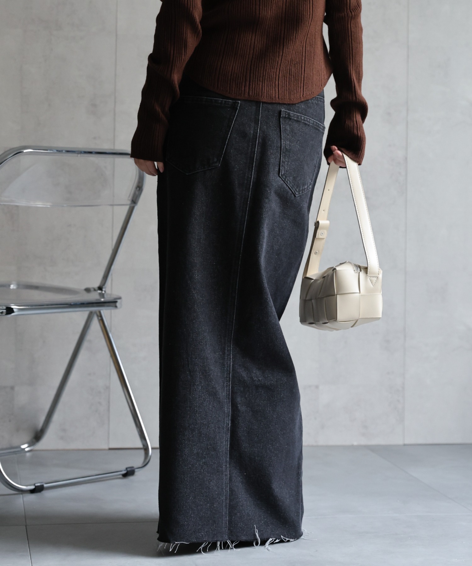 model：156cm 着用サイズ：Mサイズ
