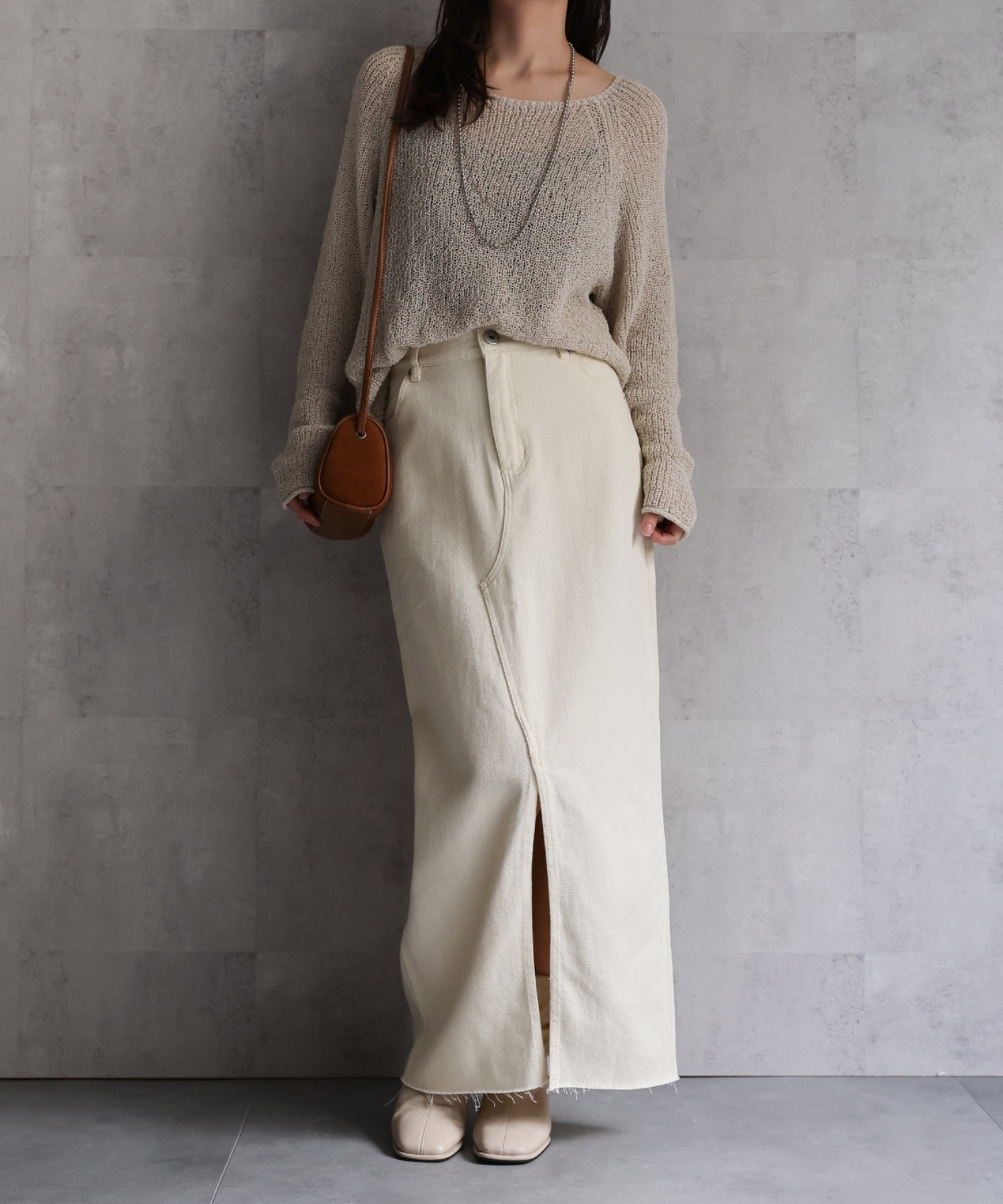 model：156cm 着用サイズ：Mサイズ