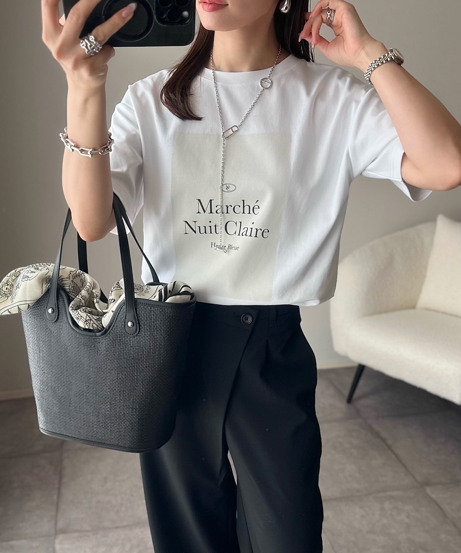tシャツ 「新色追加！」大人ロゴプリントTシャツ レディース 新色追加！】大人ロゴプリントTシャツ Emma Taylor│STYLEDOOR