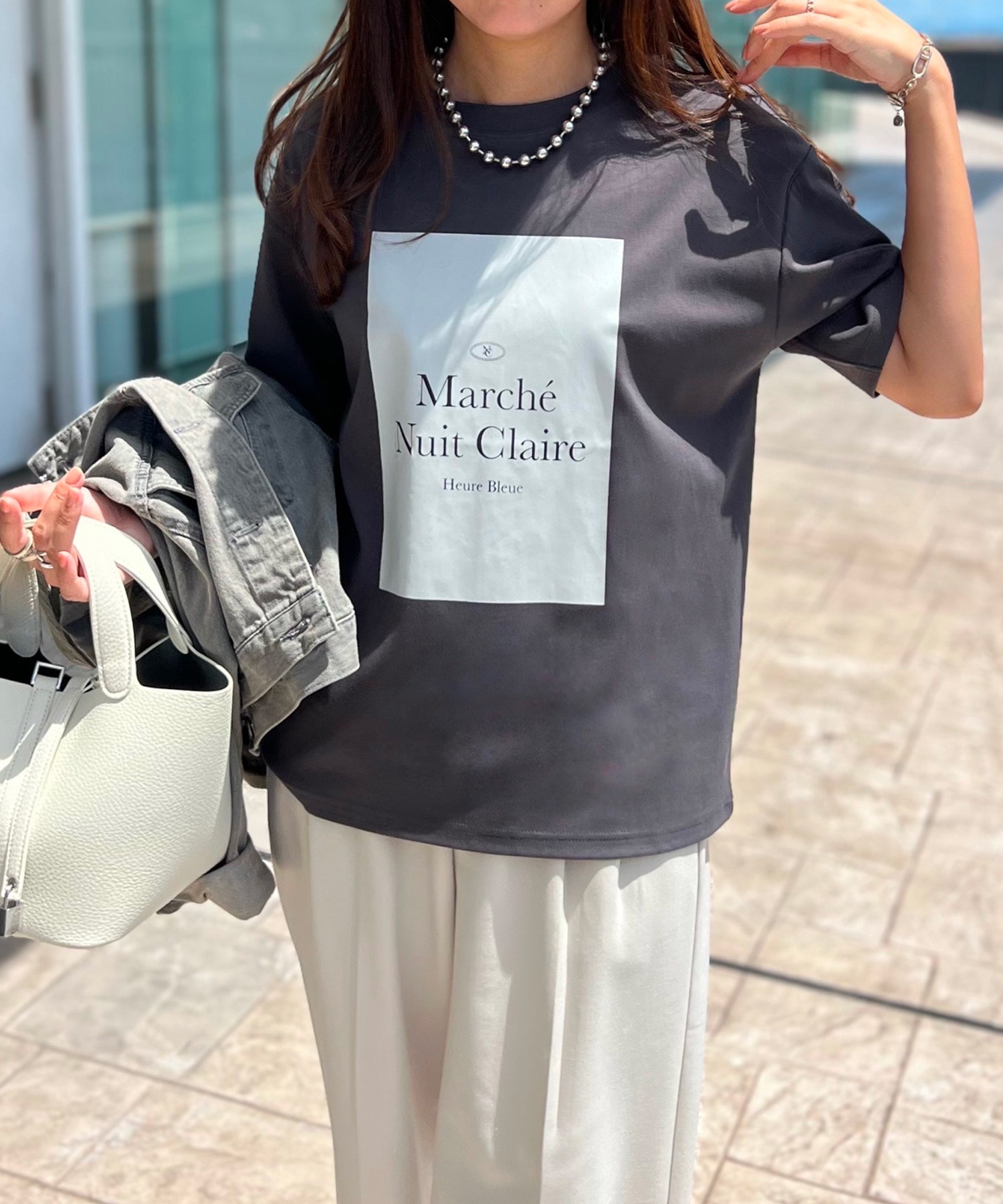 新色追加！】大人ロゴプリントTシャツ Emma Taylor│STYLEDOOR