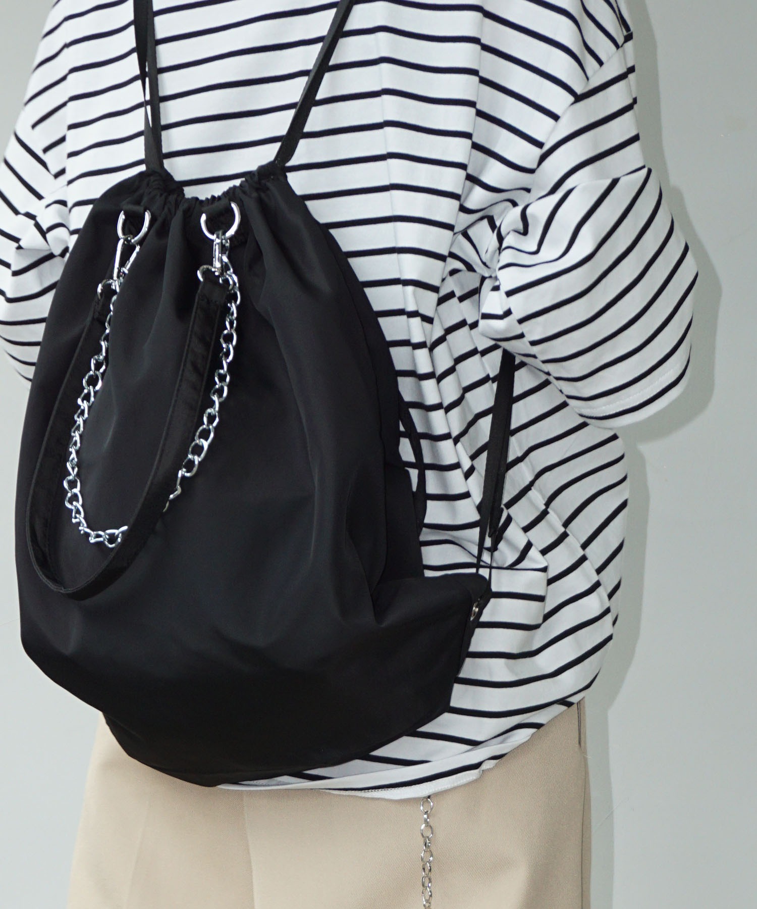 チェーンアクセント 2wayバッグ cha25s033-ファッション通販サイト