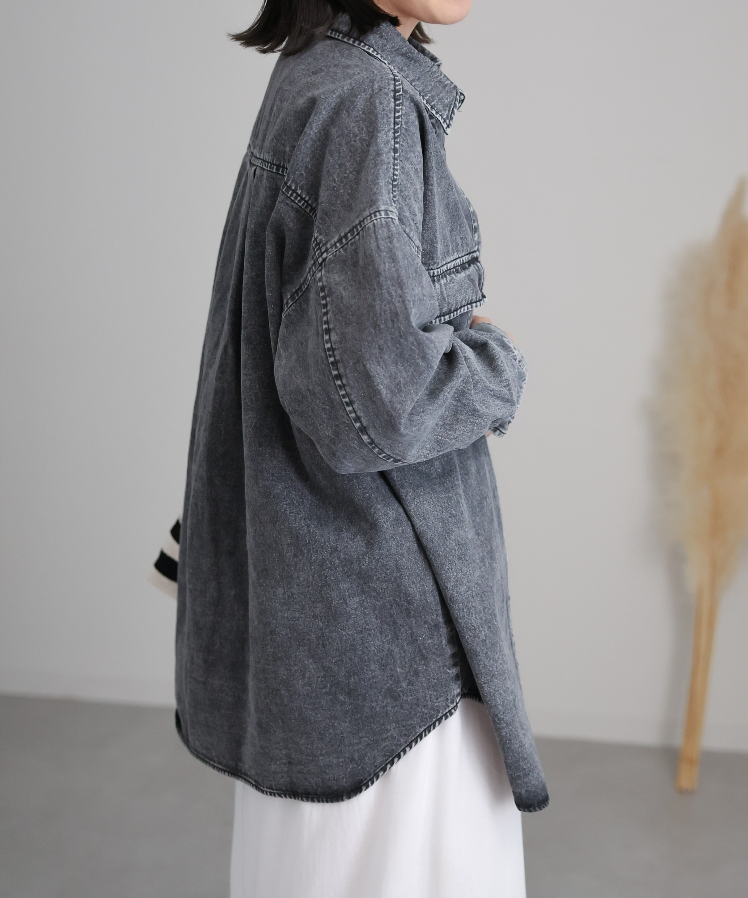 model:162㎝　着用サイズ:FREE