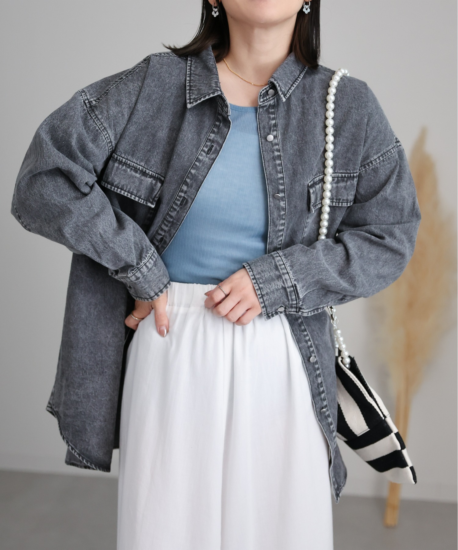 model:162㎝　着用サイズ:FREE