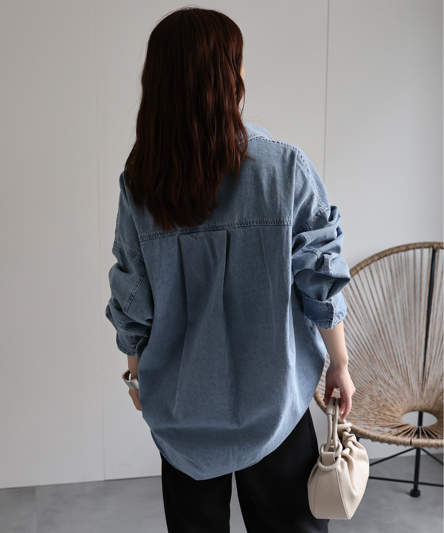 model:156㎝　着用サイズ:FREE