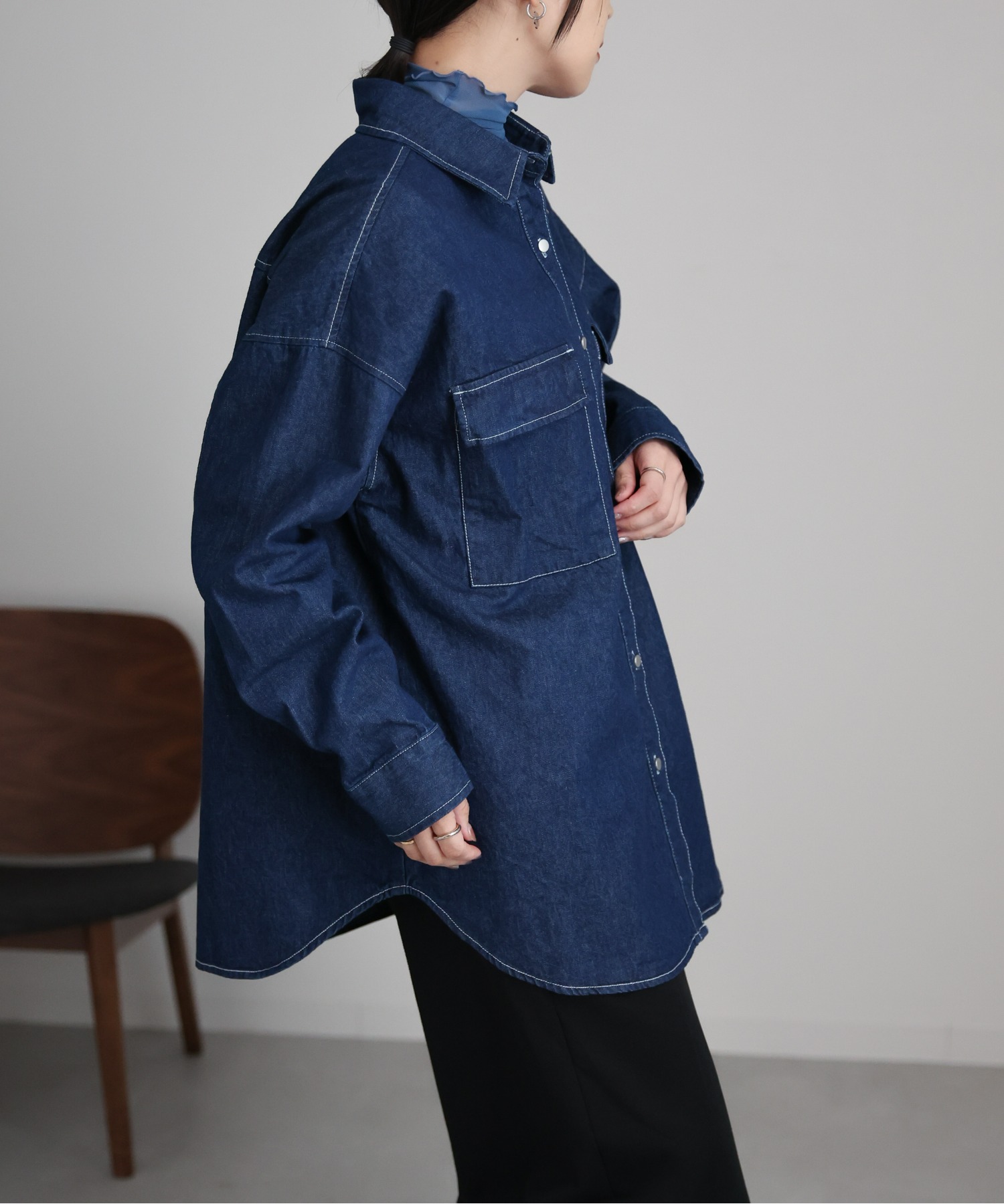 model:162㎝　着用サイズ:FREE