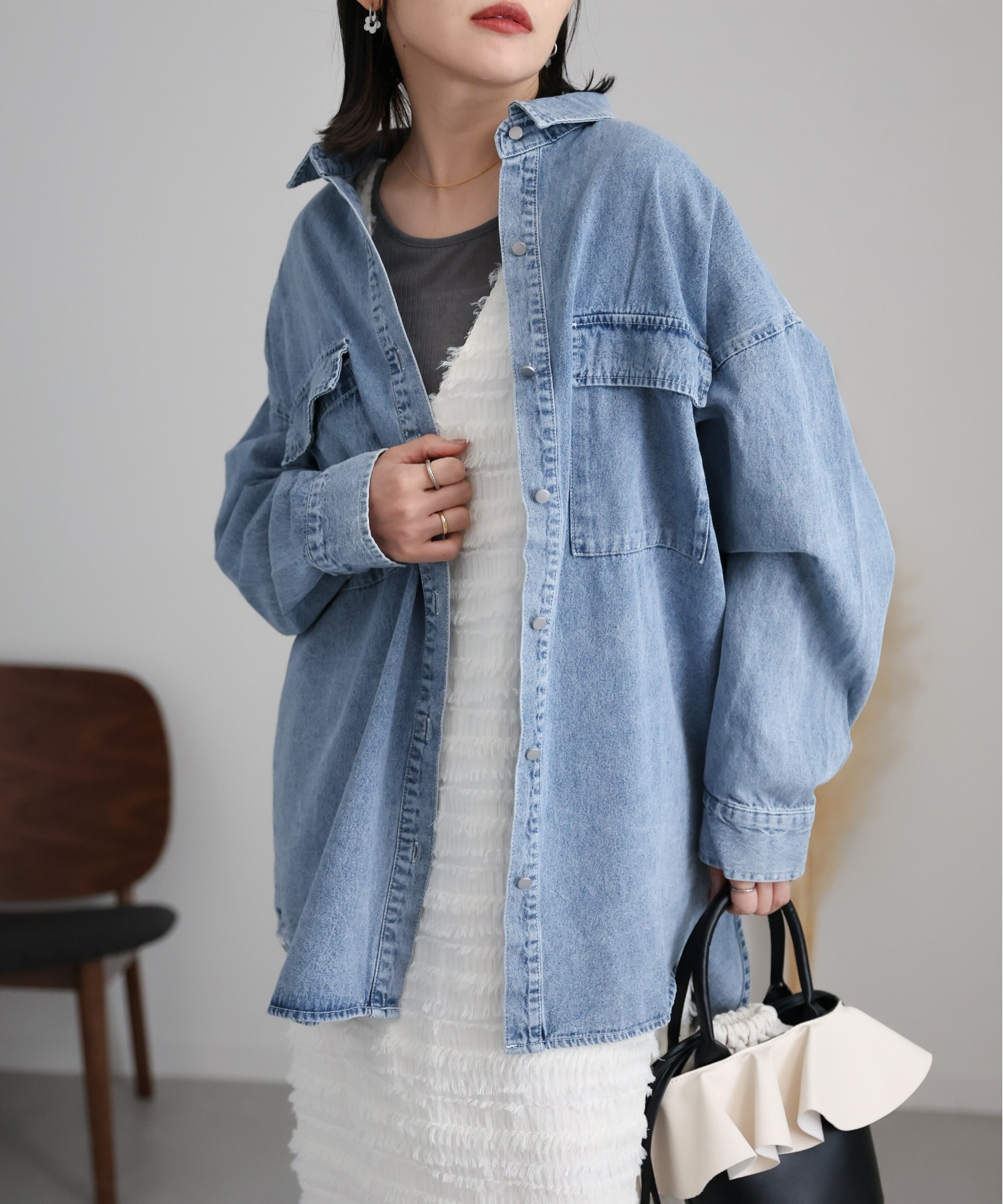 model:162㎝　着用サイズ:FREE
