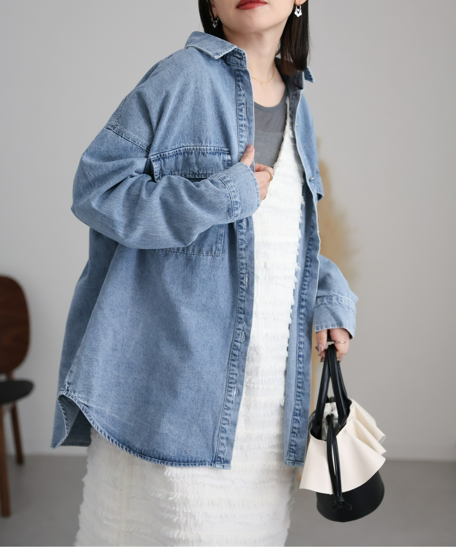 model:162㎝　着用サイズ:FREE