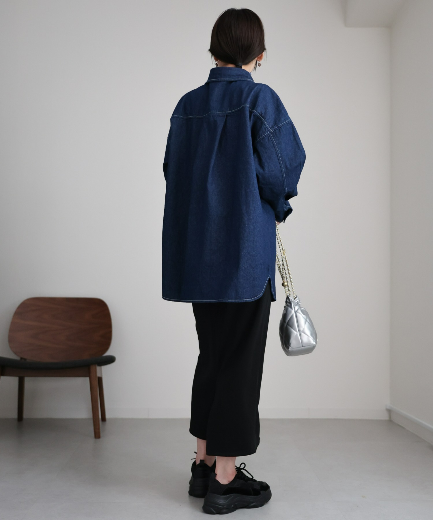 model:162㎝　着用サイズ:FREE