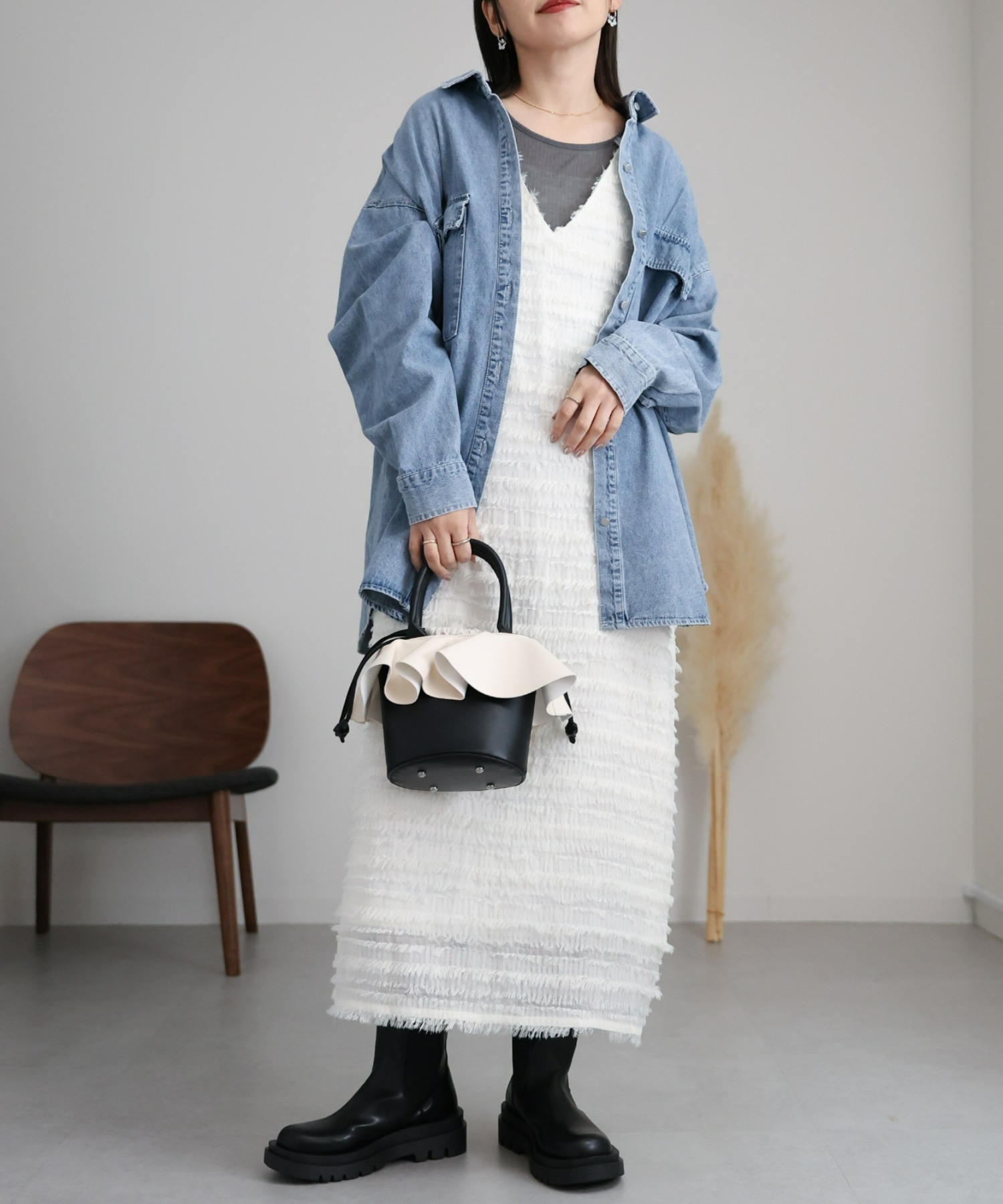 model:162㎝　着用サイズ:FREE