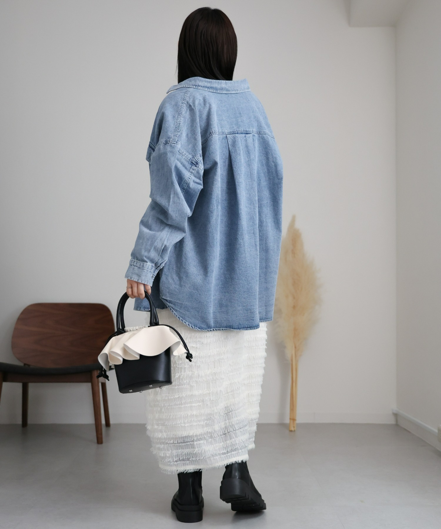 model:162㎝　着用サイズ:FREE