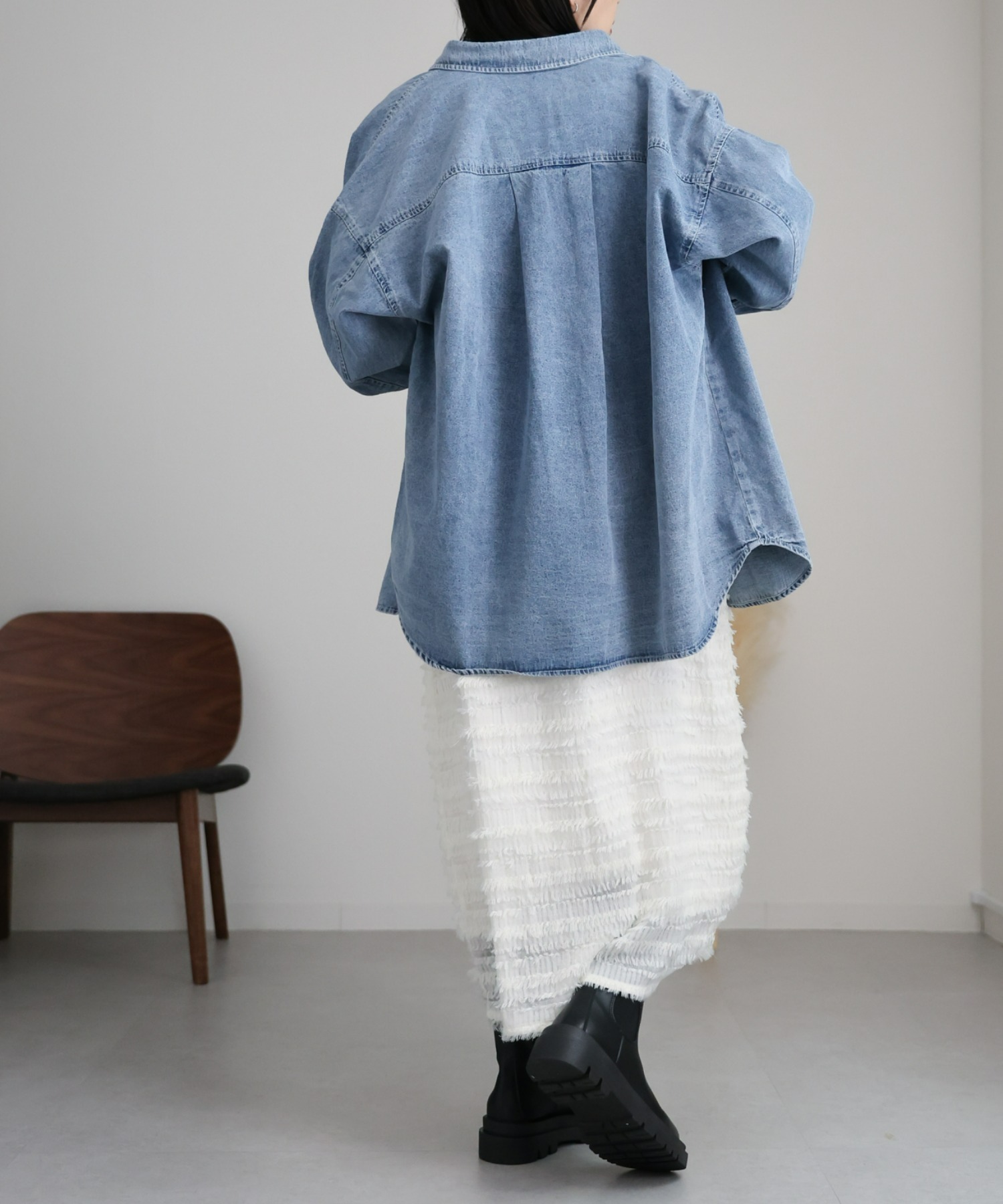 model:162㎝　着用サイズ:FREE
