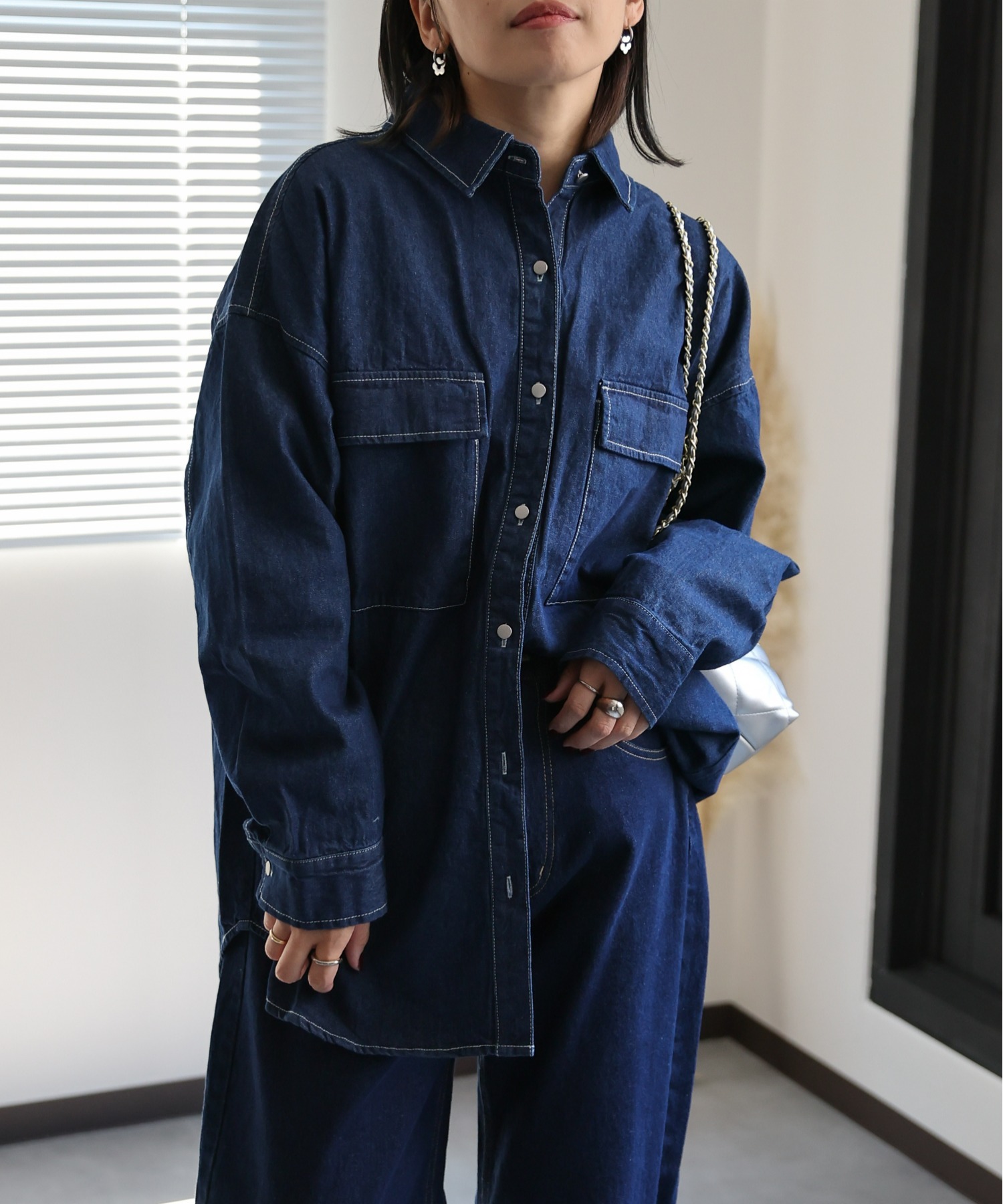 model:162㎝　着用サイズ:FREE
