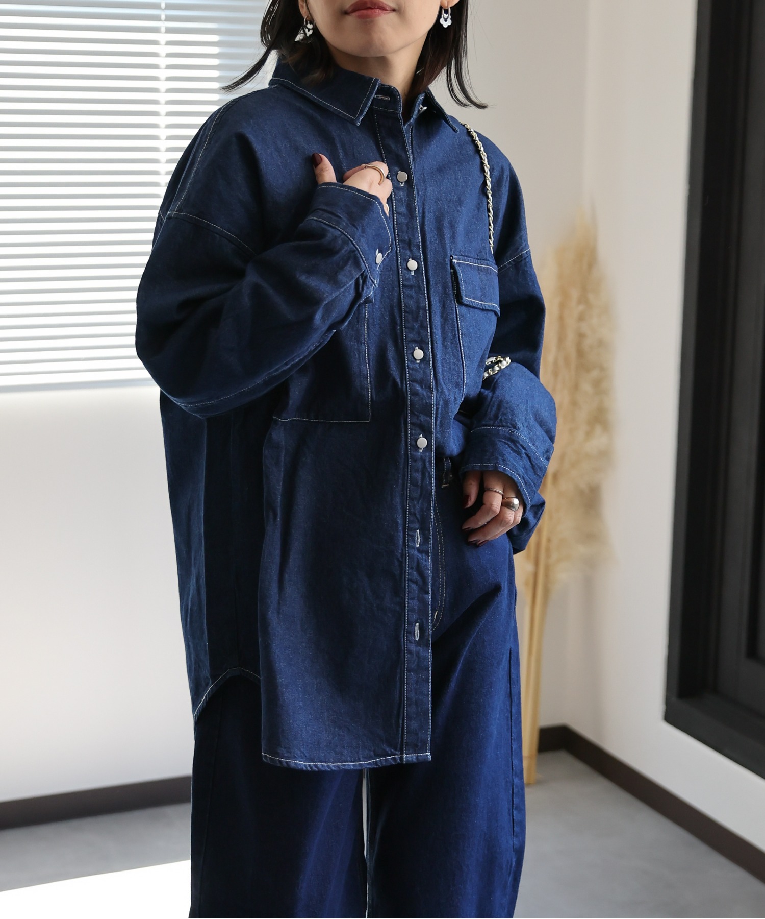 model:162㎝　着用サイズ:FREE
