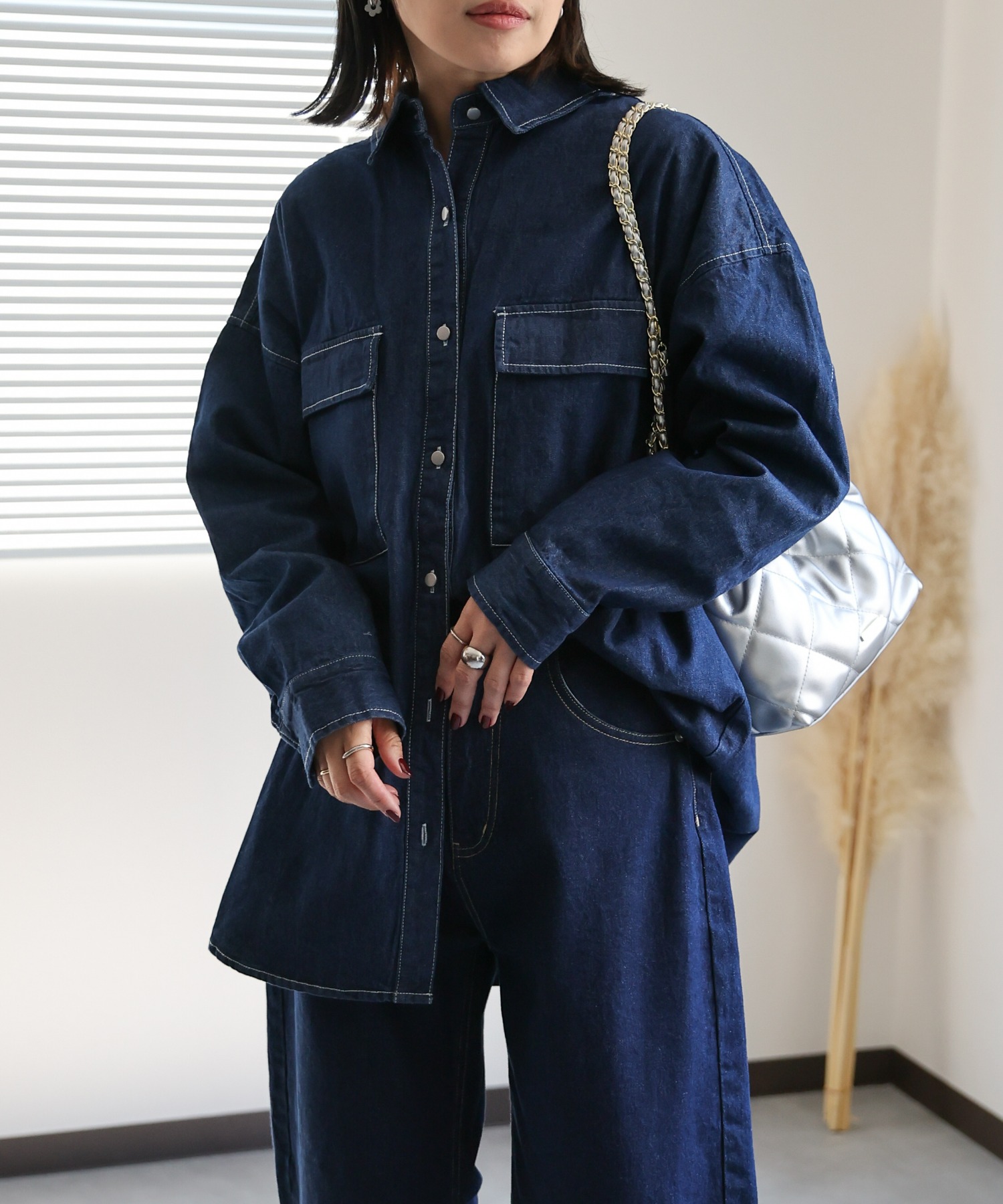 model:162㎝　着用サイズ:FREE